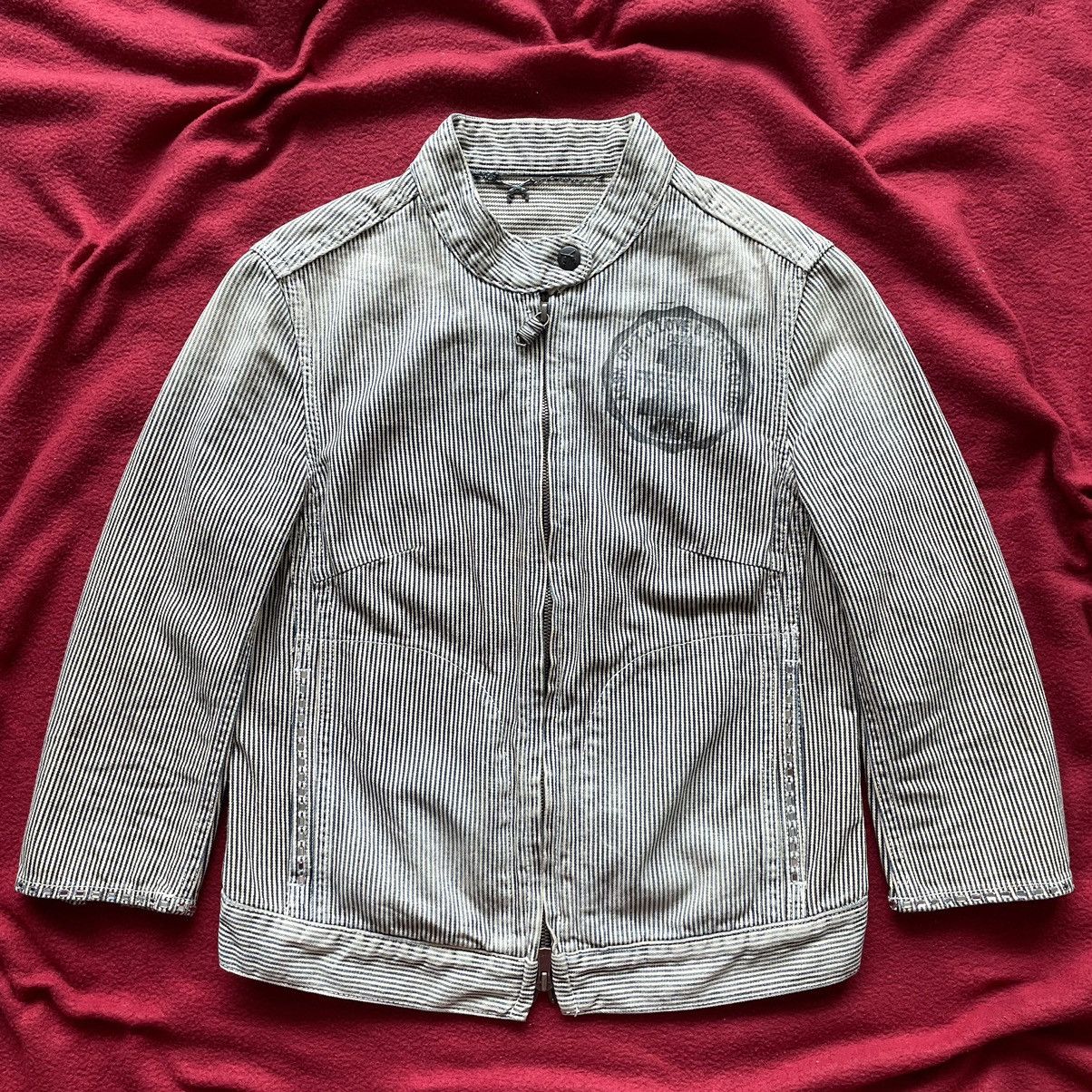 roarguns Vintage Roarguns Striped Jacket Size XS / US 0-2 / IT 36-38 - 2 Thumbnail