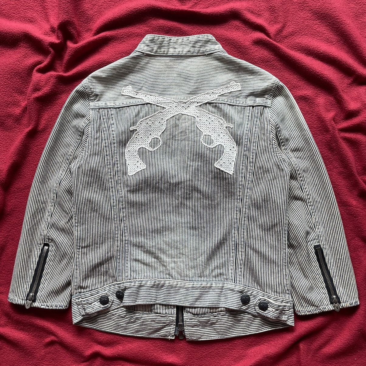 roarguns Vintage Roarguns Striped Jacket Size XS / US 0-2 / IT 36-38 - 1 Thumbnail