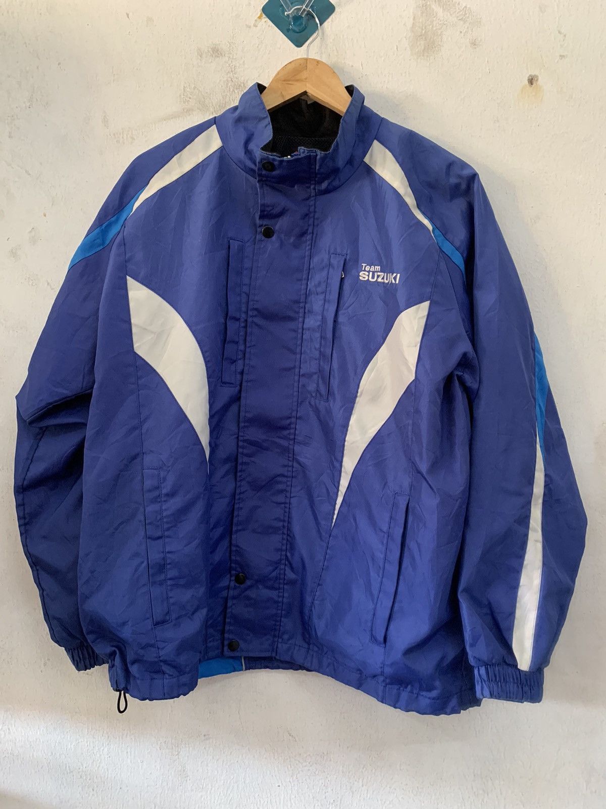 vintage suzuki team racing jacket team