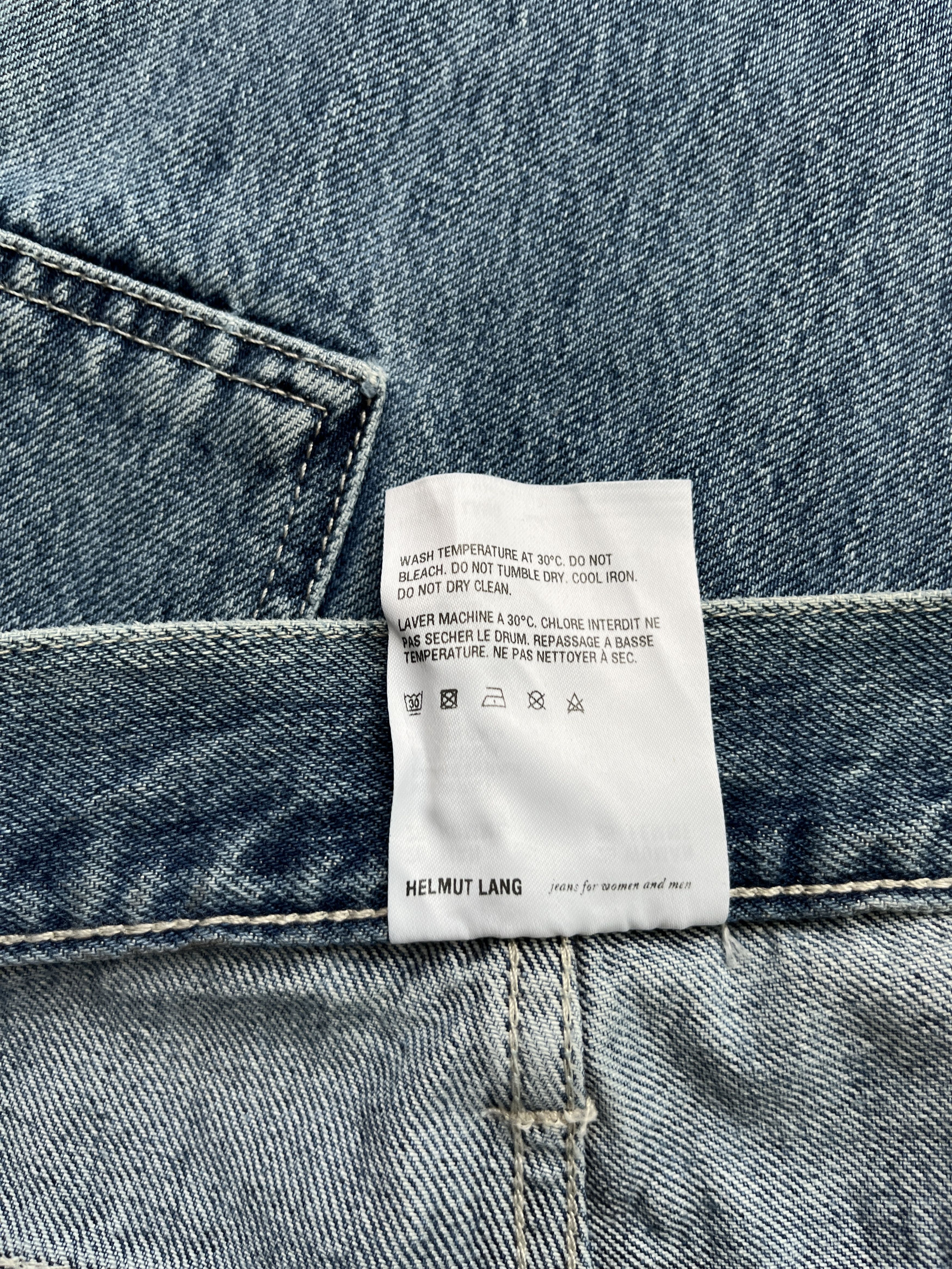 Helmut Lang ⚡️QUICK SALE⚡️2018 Helmut Lang Blue Masc Lo Utility Jeans Size US 28 / EU 44 - 4 Thumbnail