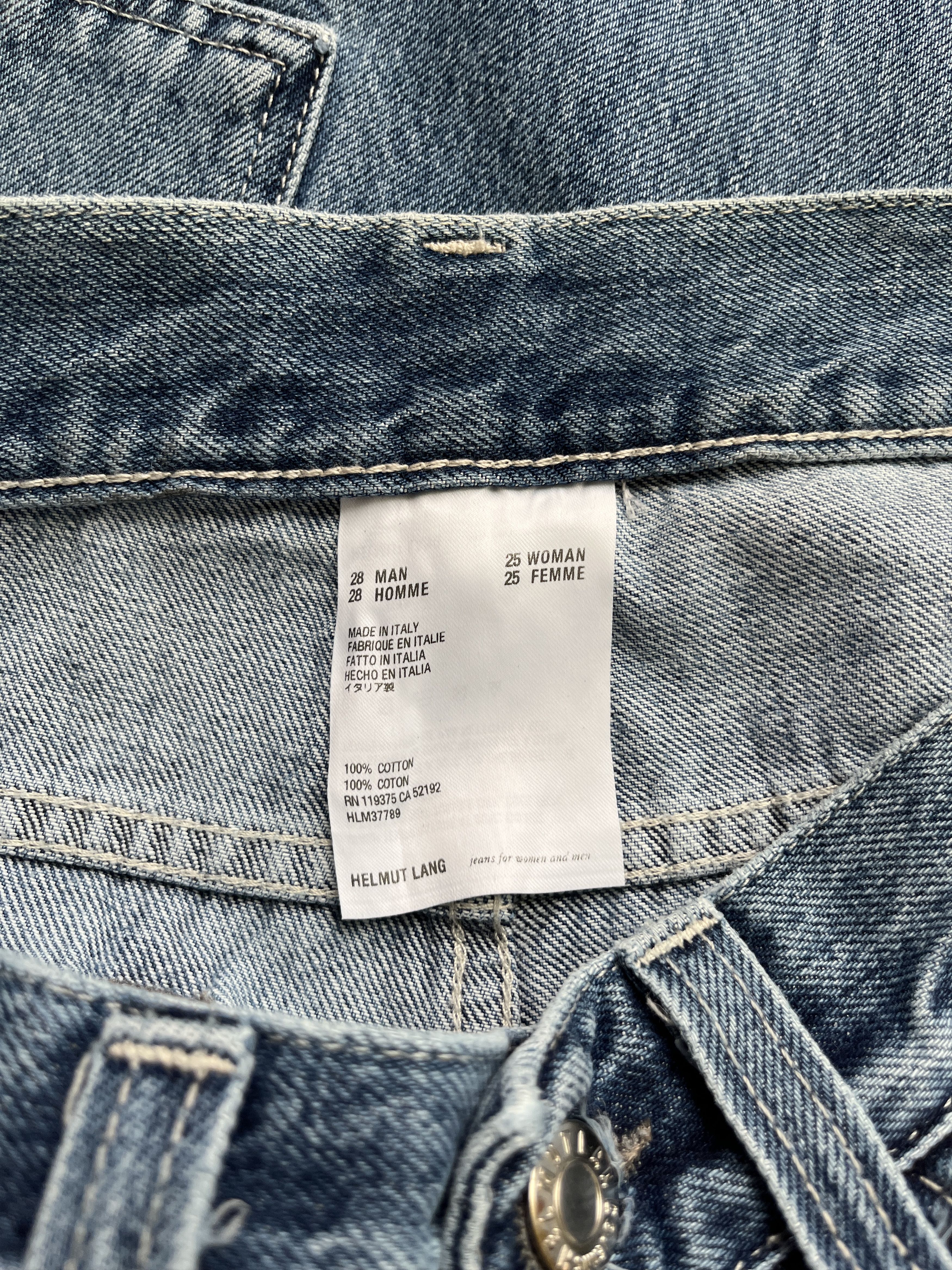 Helmut Lang ⚡️QUICK SALE⚡️2018 Helmut Lang Blue Masc Lo Utility Jeans Size US 28 / EU 44 - 3 Thumbnail