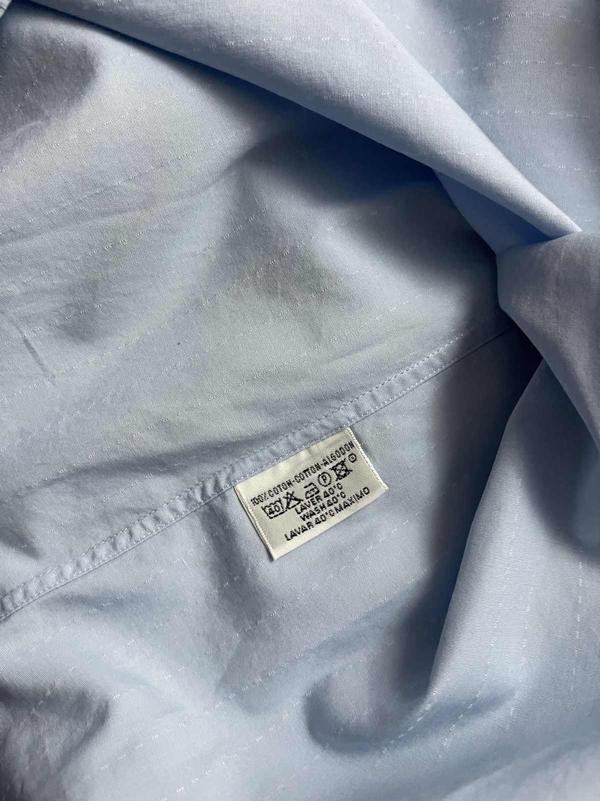 Hermes × Vintage Hermes 90s vintage blue shirt Size US M / EU 48-50 / 2 - 6 Thumbnail