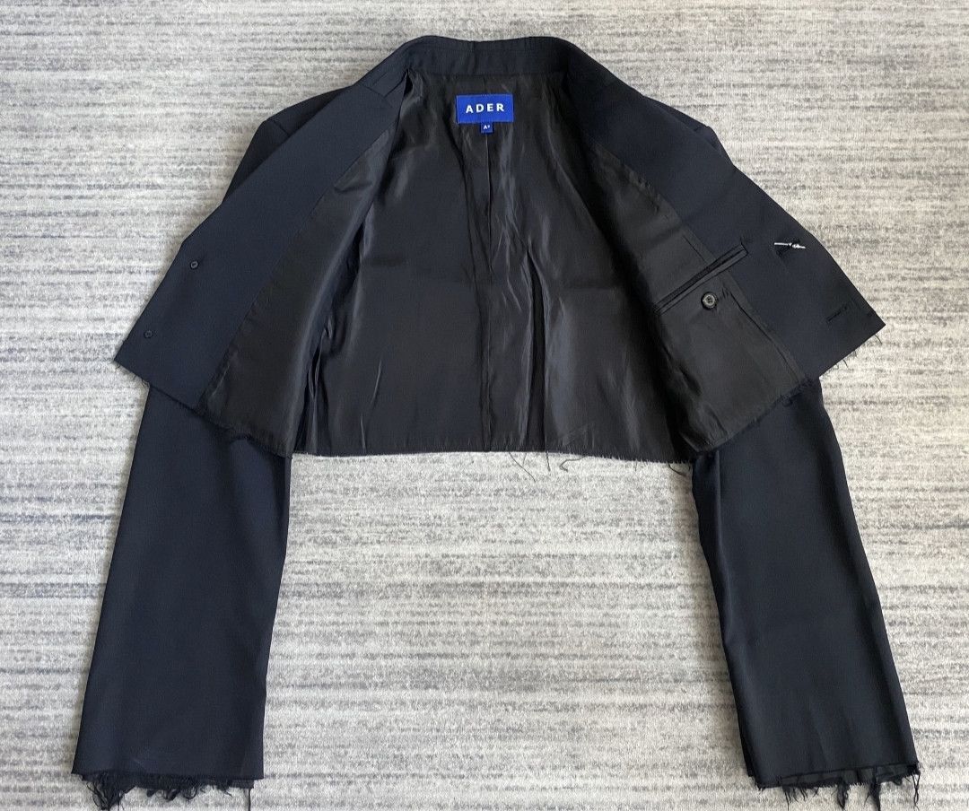 Ader Error Ader Error spoils the irregular cut cropped blazer Size US S / EU 44-46 / 1 - 3 Thumbnail