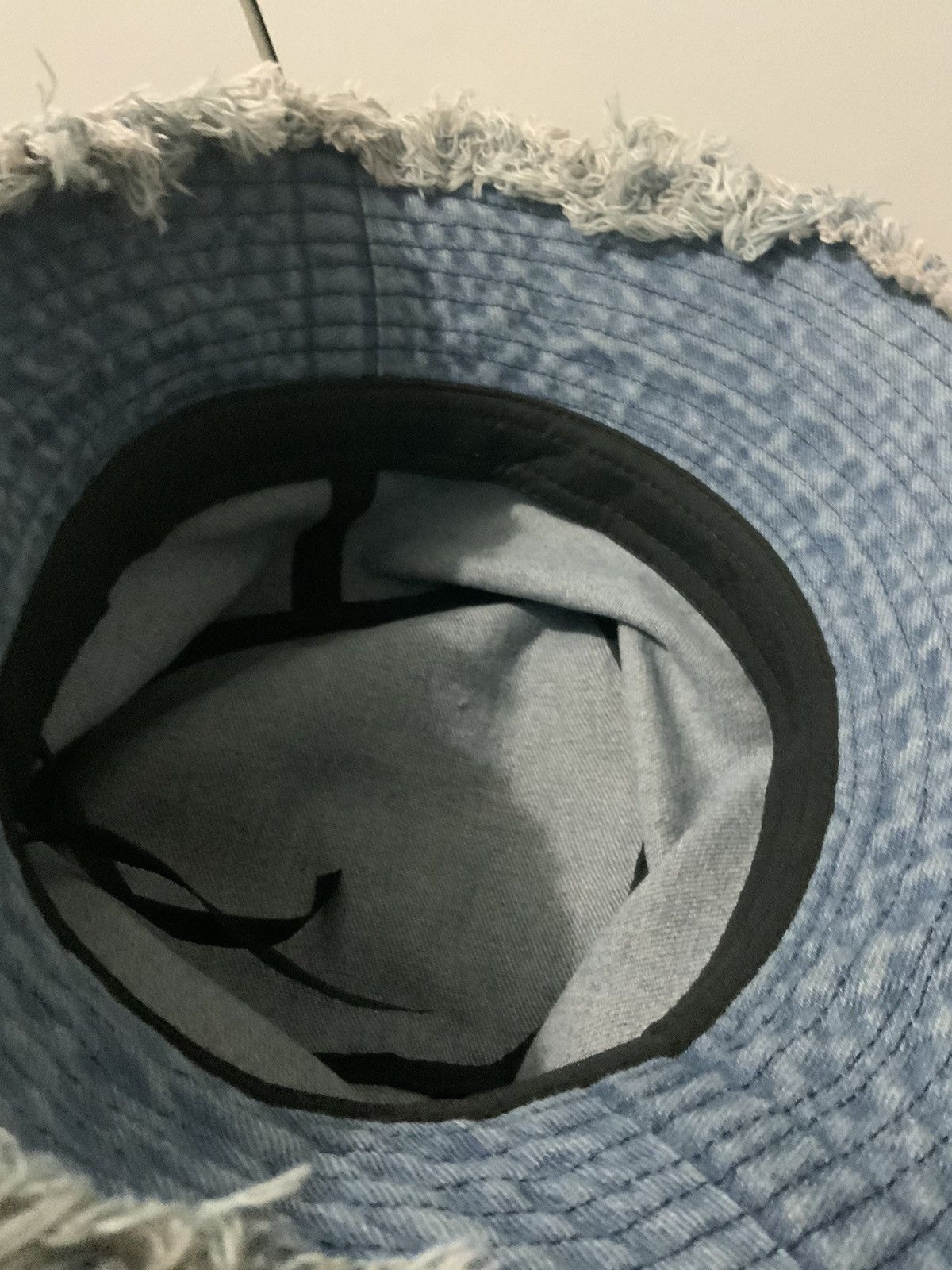 Japanese Brand Distressed Denim Faded Streetwear Bucket Hat Size ONE SIZE - 10 Thumbnail