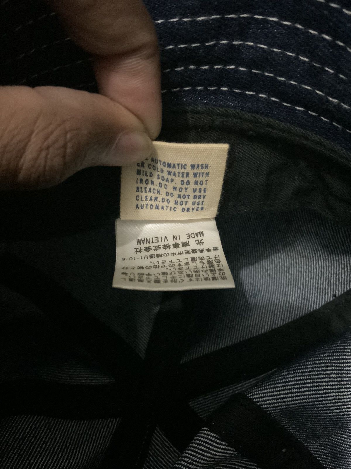 Japanese Brand Carillion Security by Line-N Knitewear Bucket Hat Size ONE SIZE - 14 Thumbnail