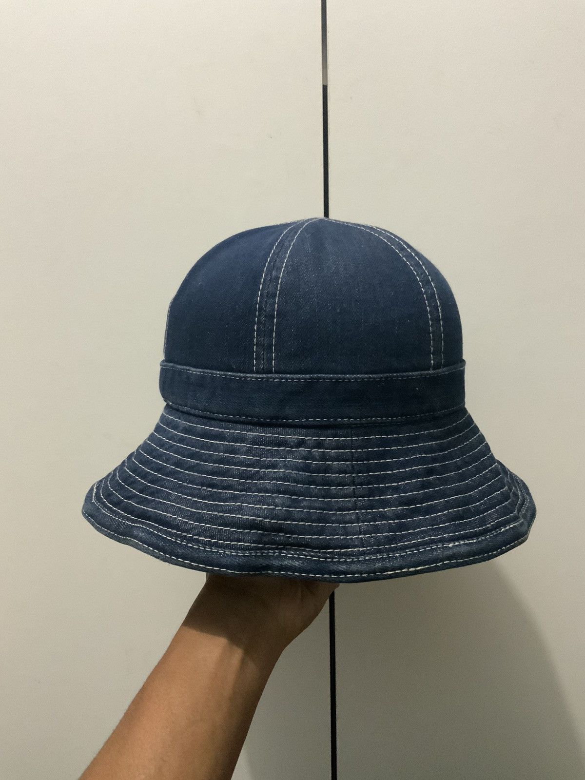 Japanese Brand Carillion Security by Line-N Knitewear Bucket Hat Size ONE SIZE - 5 Thumbnail