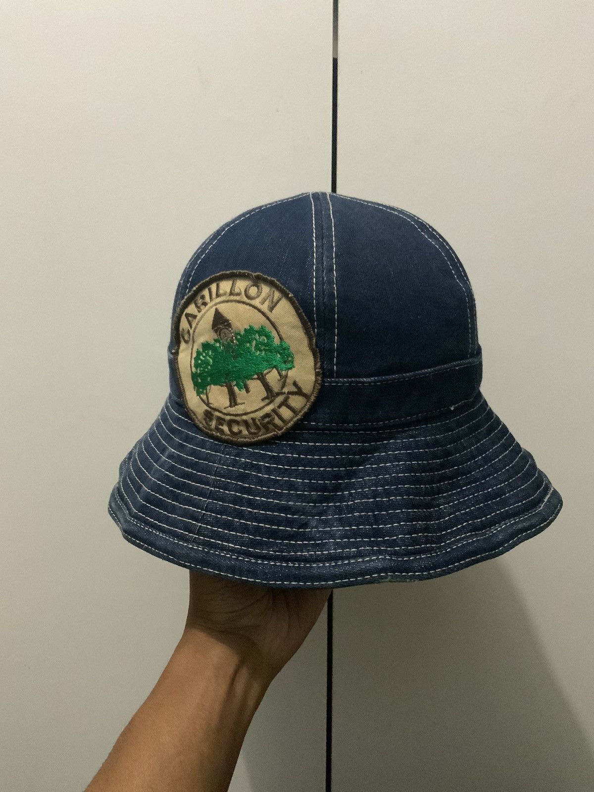 Japanese Brand Carillion Security by Line-N Knitewear Bucket Hat Size ONE SIZE - 3 Thumbnail