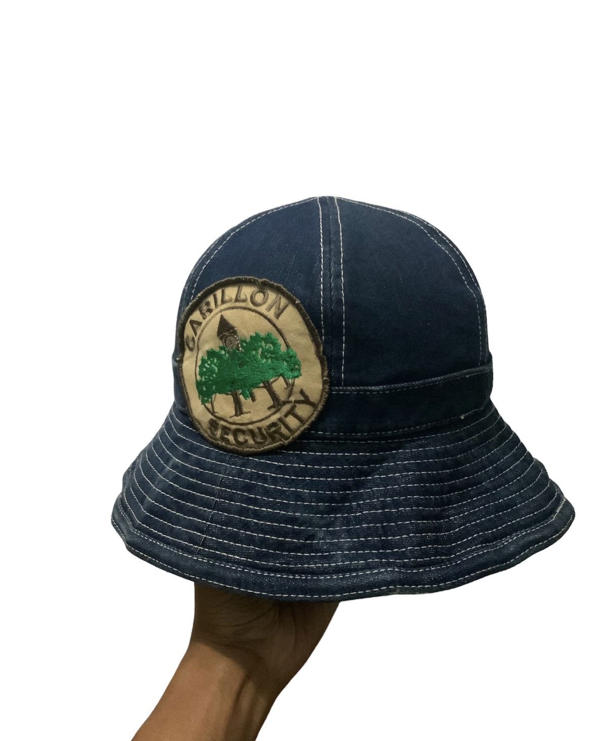 Vintage Carillion Security by Line-N Knitewear Bucket Hat