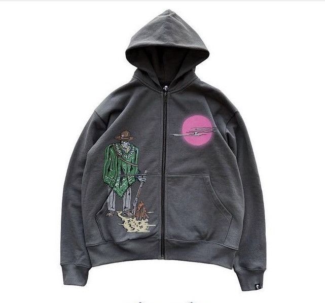 Warren Lotas Warren Lotas Under the Glowing Sunrise zip up hoodie XXL Grailed