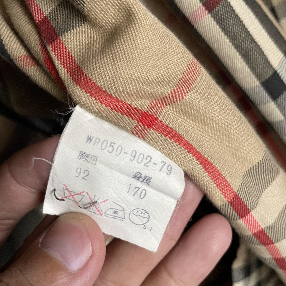 Burberry × Vintage 💥80s NOVA CHECK BURBERRY PARKA OVERCOAT JACKET Size US L / EU 52-54 / 3 - 9 Thumbnail