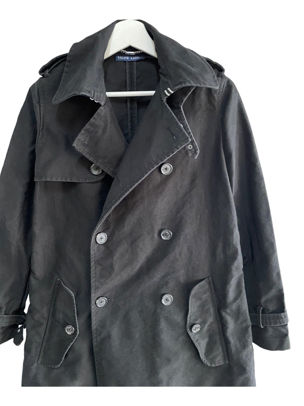 Ralph Lauren 💥 RALPH LAUREN DOUBLE BREASTED TRENCH COAT Size US S / EU 44-46 / 1 - 6 Thumbnail