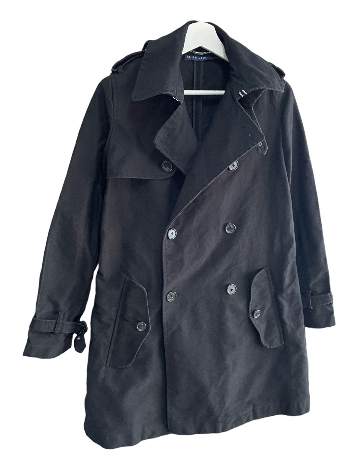Ralph Lauren 💥 RALPH LAUREN DOUBLE BREASTED TRENCH COAT Size US S / EU 44-46 / 1 - 4 Thumbnail