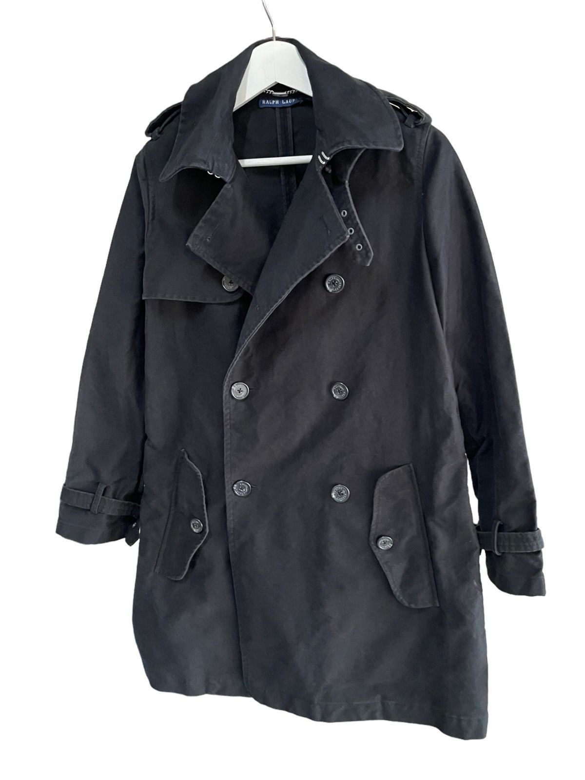 Ralph Lauren 💥 RALPH LAUREN DOUBLE BREASTED TRENCH COAT Size US S / EU 44-46 / 1 - 3 Thumbnail
