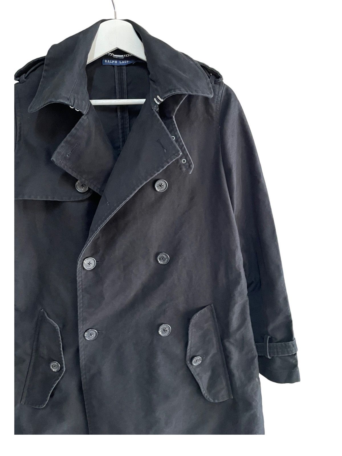 Ralph Lauren 💥 RALPH LAUREN DOUBLE BREASTED TRENCH COAT Size US S / EU 44-46 / 1 - 5 Thumbnail