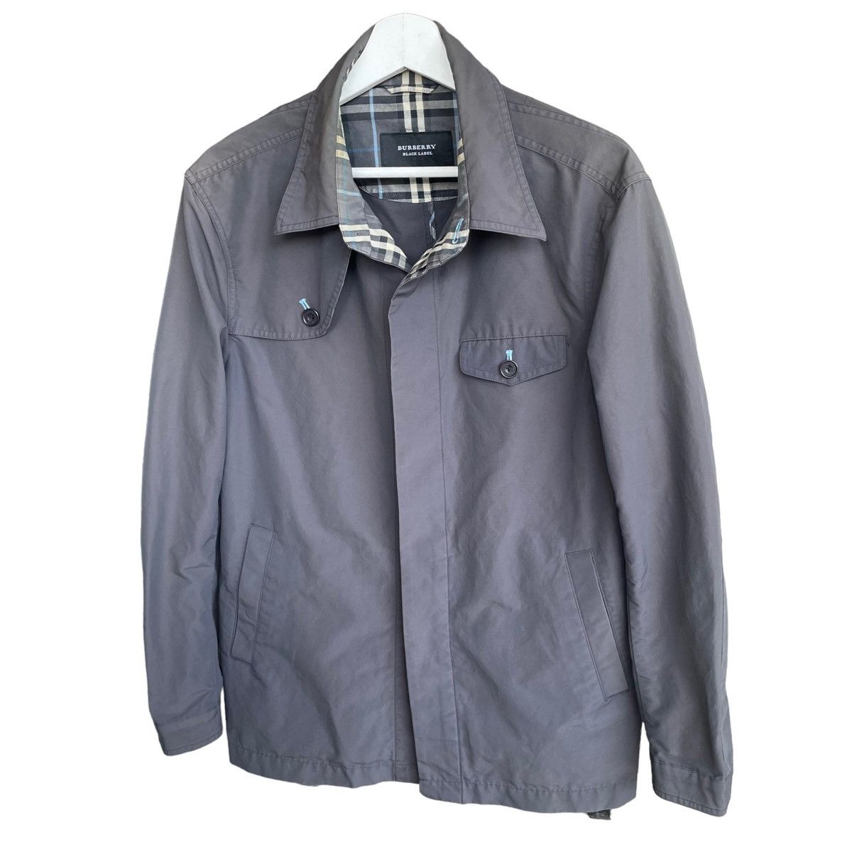 Burberry STEAL 💥 BURBERRY LIGHT BUTTON JACKET Size US L / EU 52-54 / 3 - 2 Thumbnail