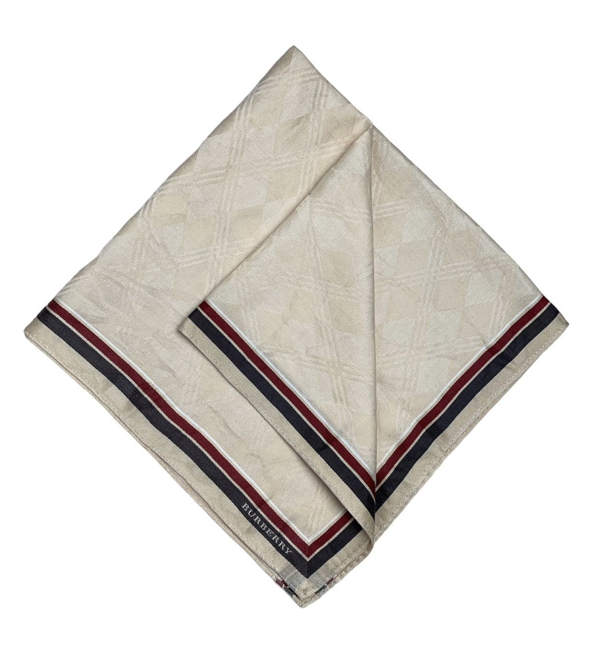 Designer Burberry Handkerchief Pocketsquares Size ONE SIZE - 2 Thumbnail