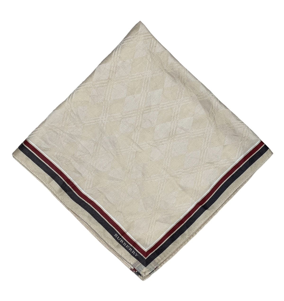 Designer Burberry Handkerchief Pocketsquares Size ONE SIZE - 1 Thumbnail