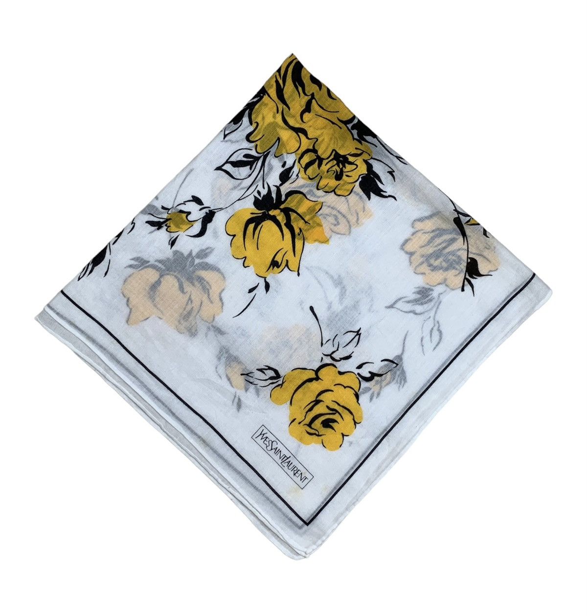 Yves Saint Laurent Yves Saint Laurent Handkerchief Pocketsquares Size ONE SIZE - 1 Thumbnail