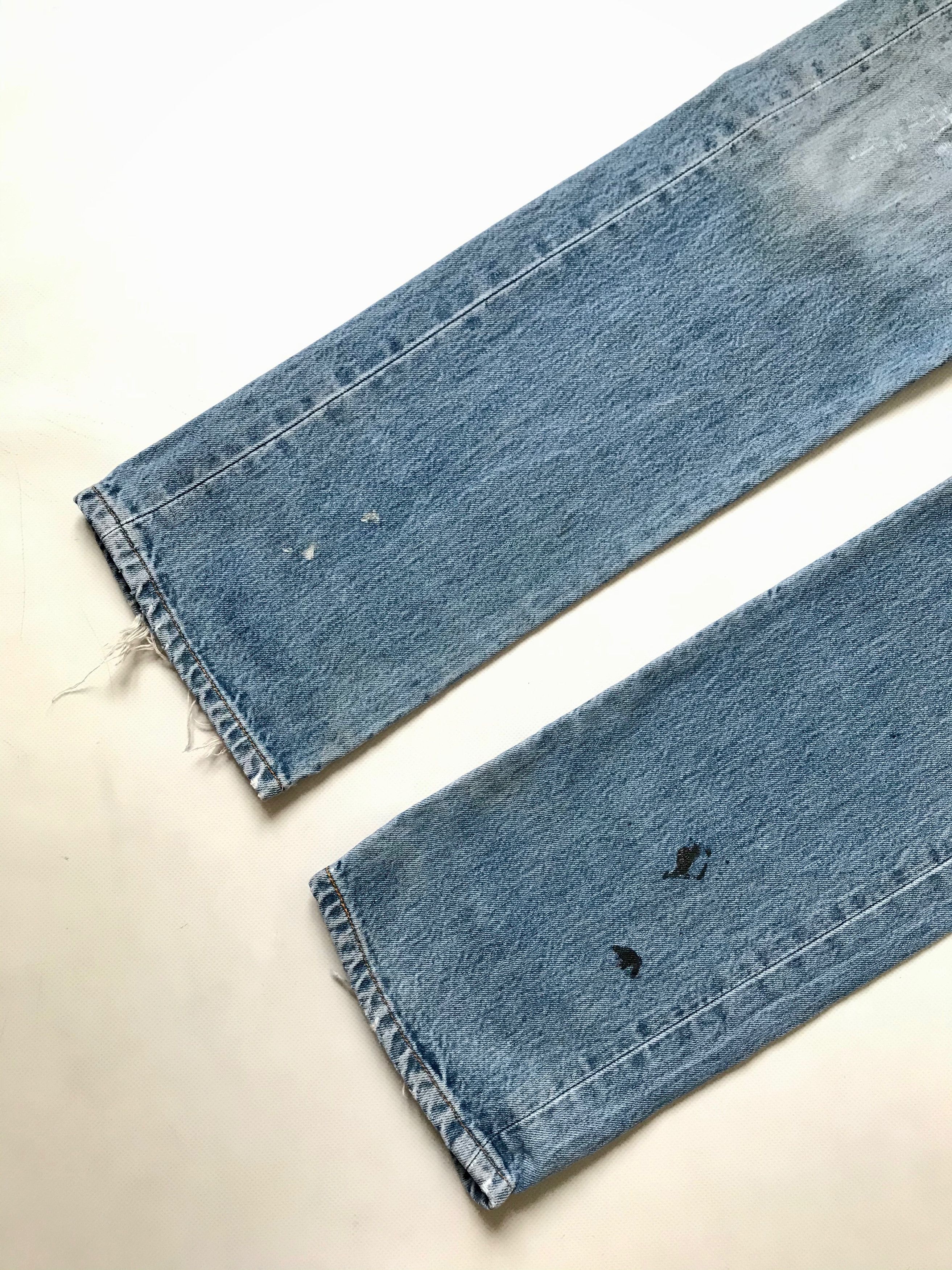 Levi's Vintage Clothing Levi's 501 Vintage Faded Worn Denim Jeans Pants Size US 34 / EU 50 - 3 Thumbnail