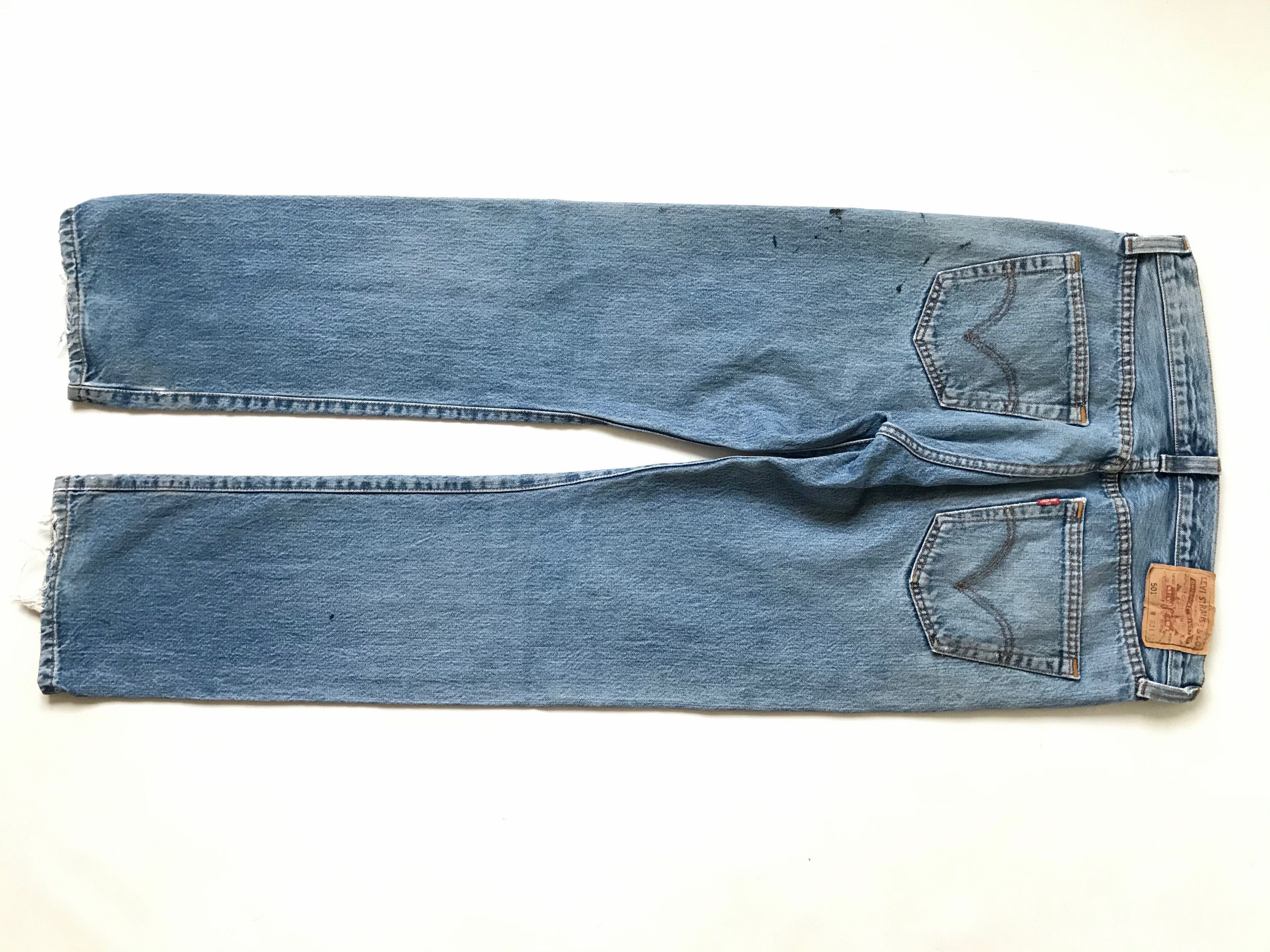 Levi's Vintage Clothing Levi's 501 Vintage Faded Worn Denim Jeans Pants Size US 34 / EU 50 - 11 Thumbnail