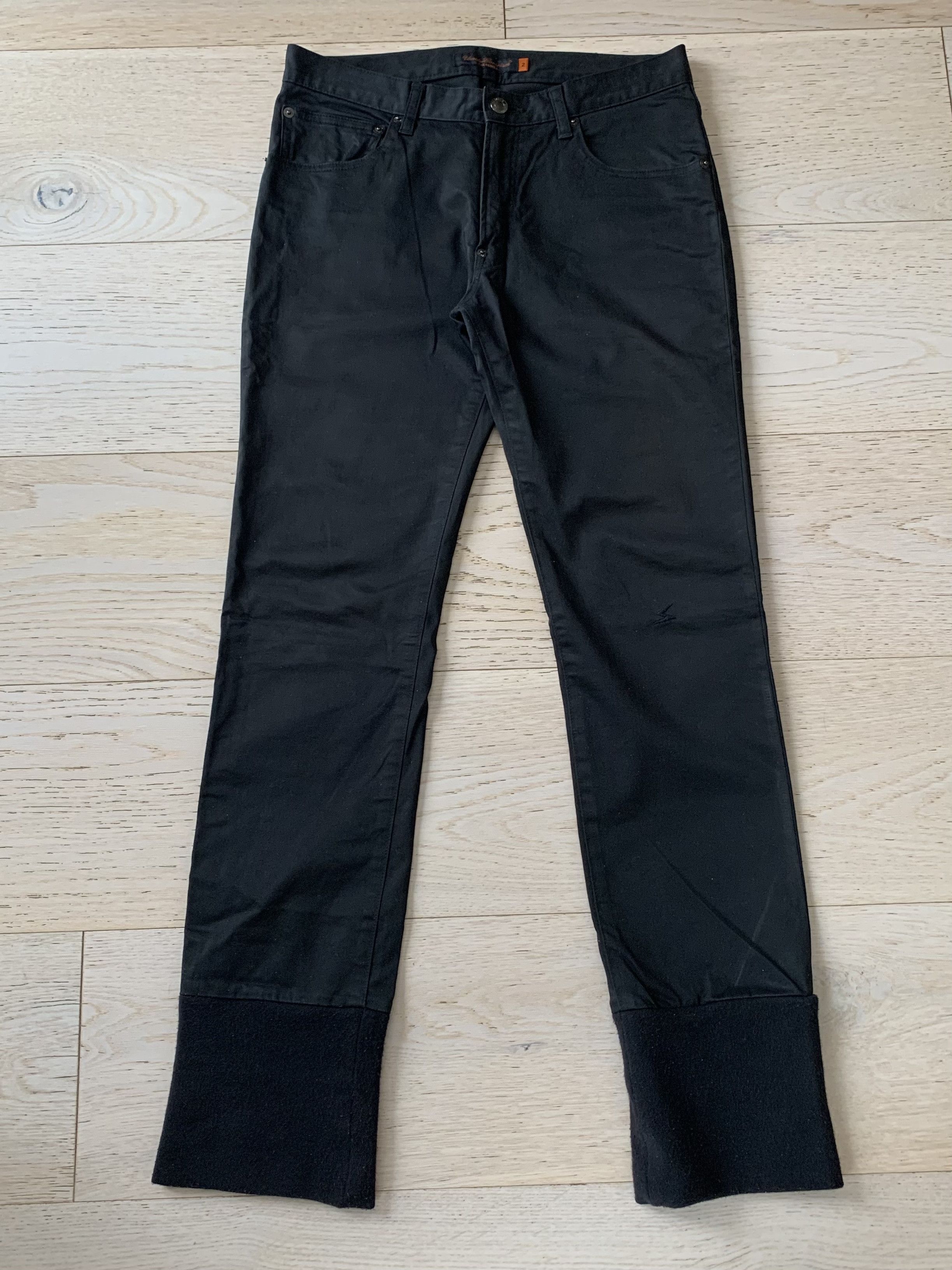 Undercover Undercover AW07 "Knit" Coated Speaker Cuff Pants Size US 29 - 3 Thumbnail