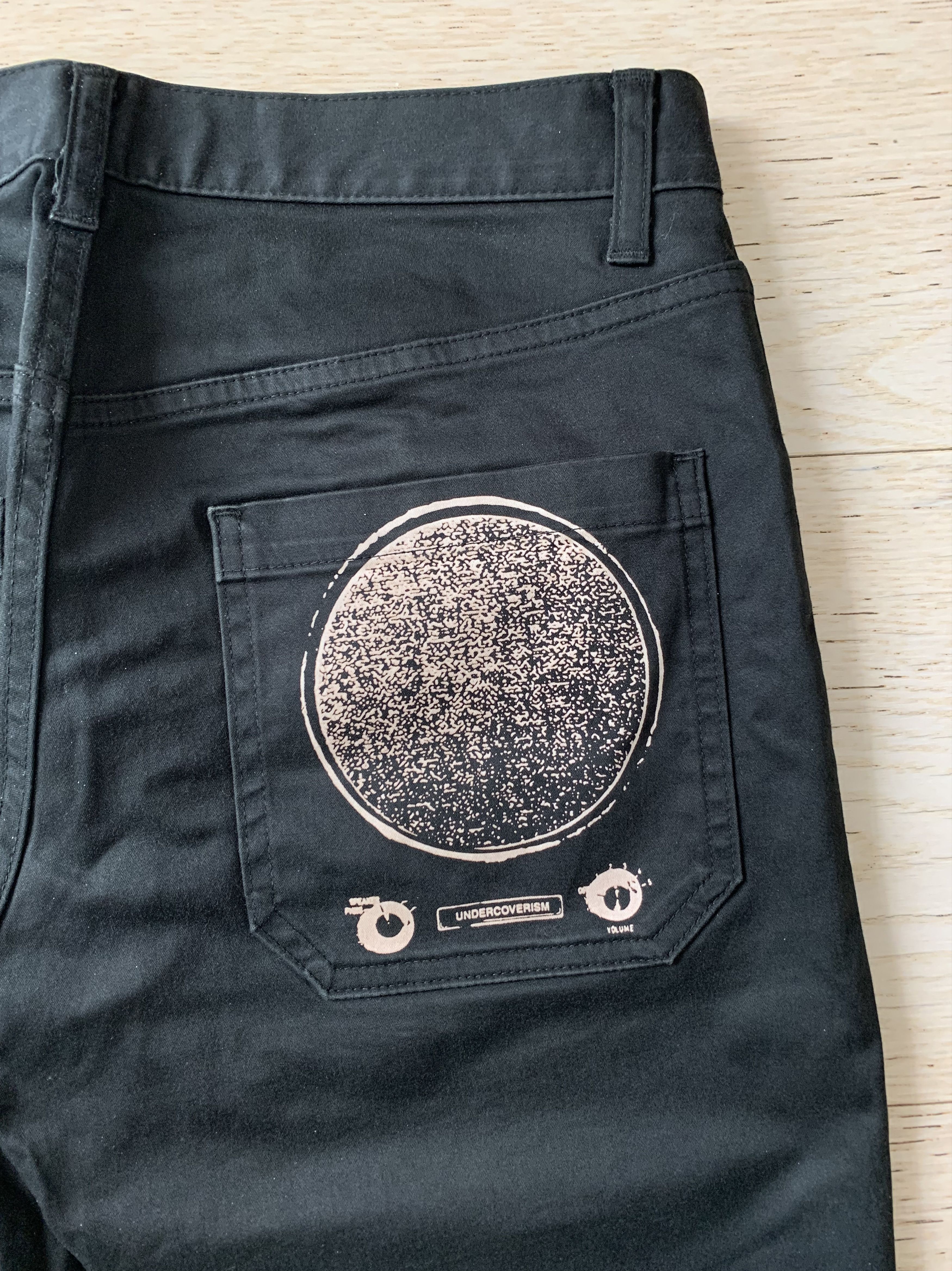 Undercover Undercover AW07 "Knit" Coated Speaker Cuff Pants Size US 29 - 2 Thumbnail