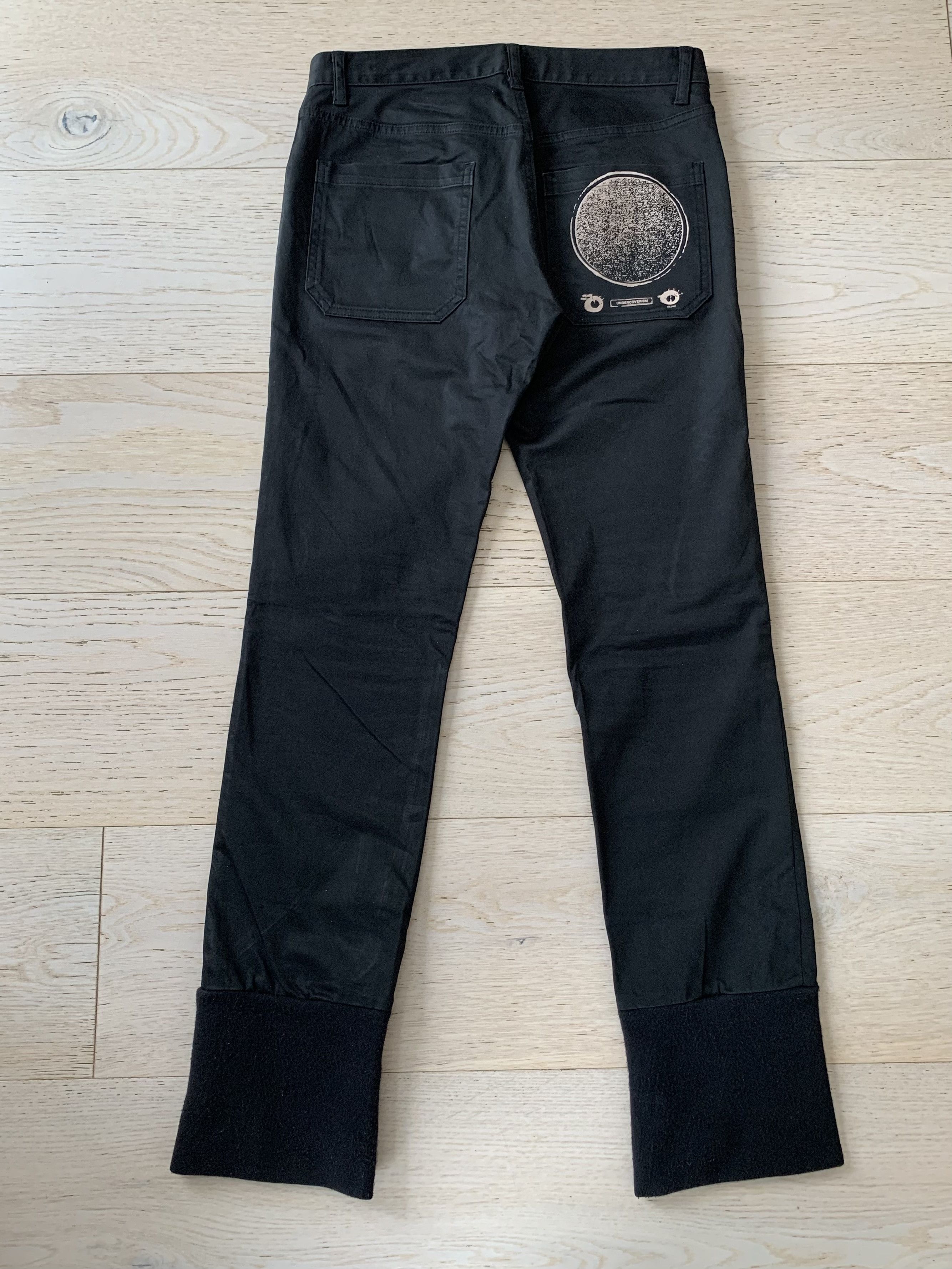 Undercover Undercover AW07 "Knit" Coated Speaker Cuff Pants Size US 29 - 1 Thumbnail