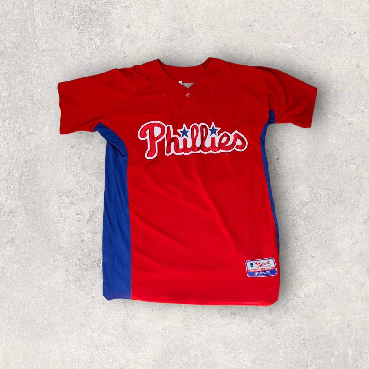 JIMMY ROLLINS Majestic PHILADELPHIA offers PHILLIES White Sewn Jersey - Adult Size 54