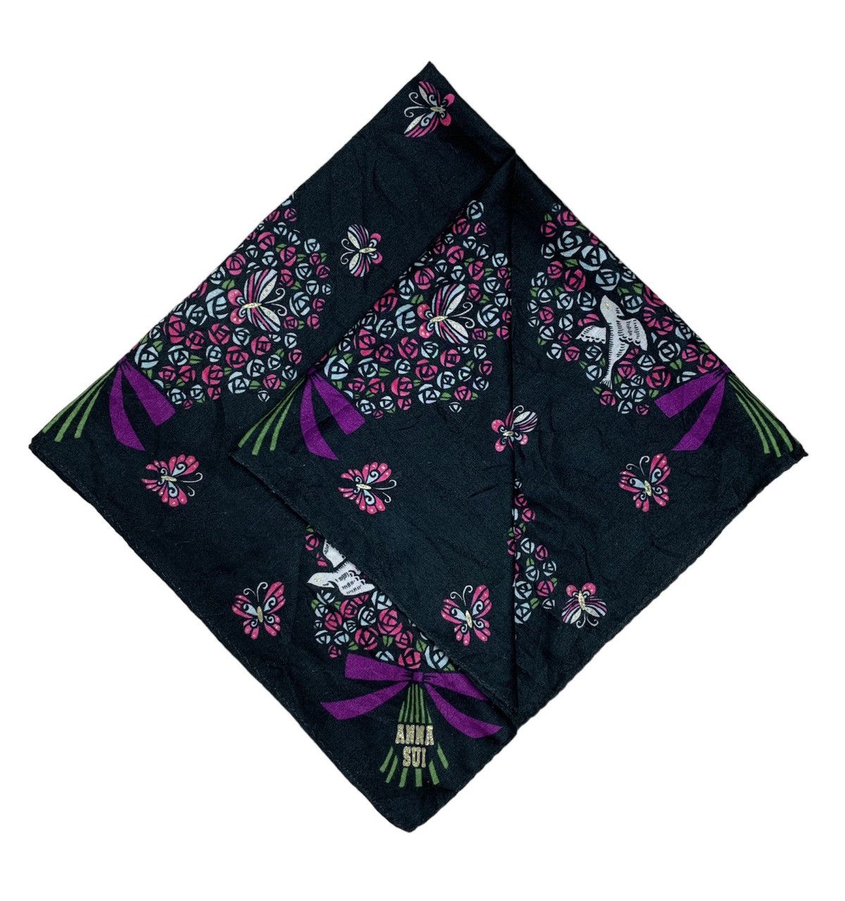 Anna Sui Anna Sui Handkerchief Pocketsquares Size ONE SIZE - 2 Thumbnail