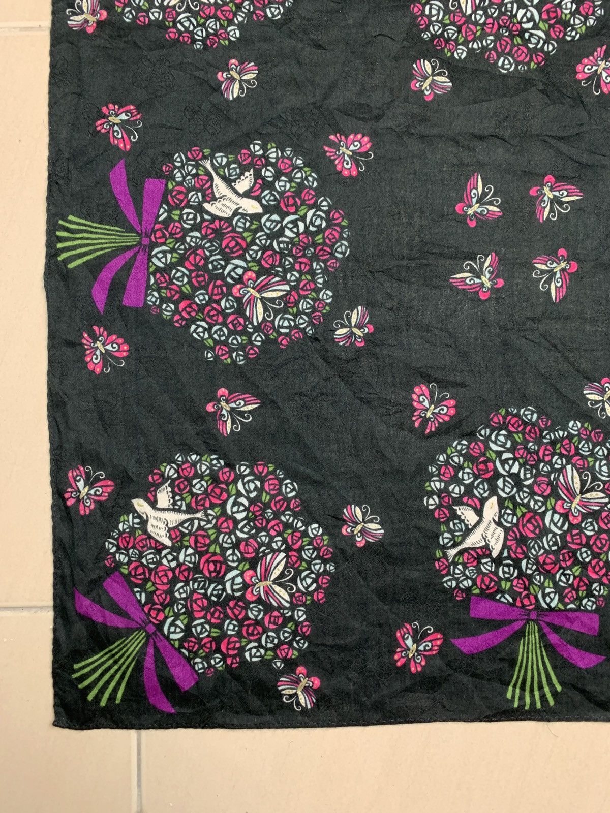 Anna Sui Anna Sui Handkerchief Pocketsquares Size ONE SIZE - 7 Thumbnail