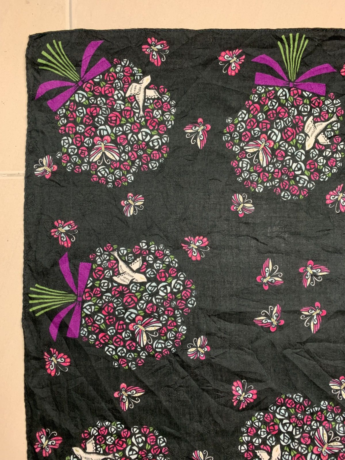 Anna Sui Anna Sui Handkerchief Pocketsquares Size ONE SIZE - 6 Thumbnail