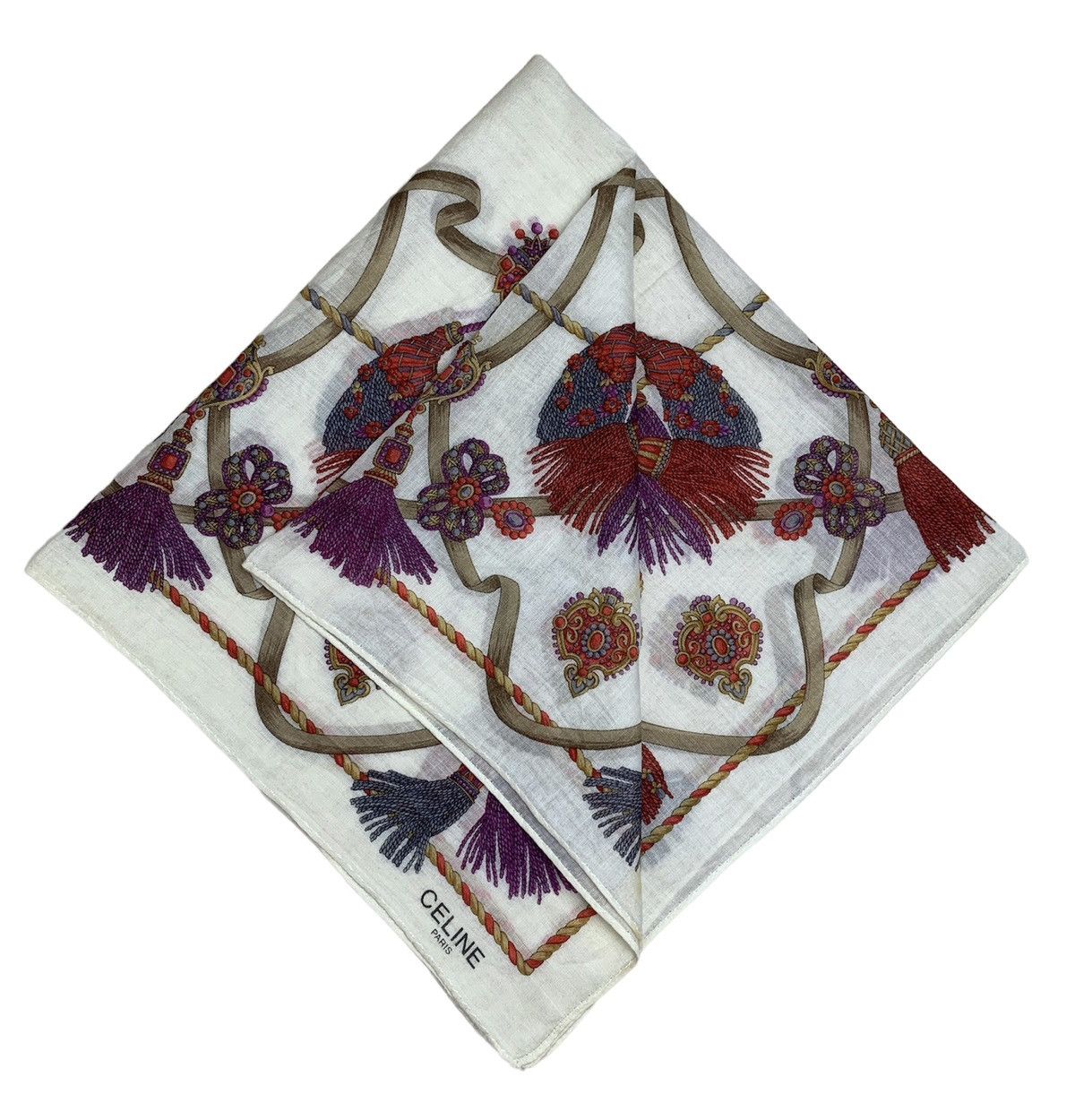 Celine Celine Handkerchief Pocketsquares Size ONE SIZE - 2 Thumbnail