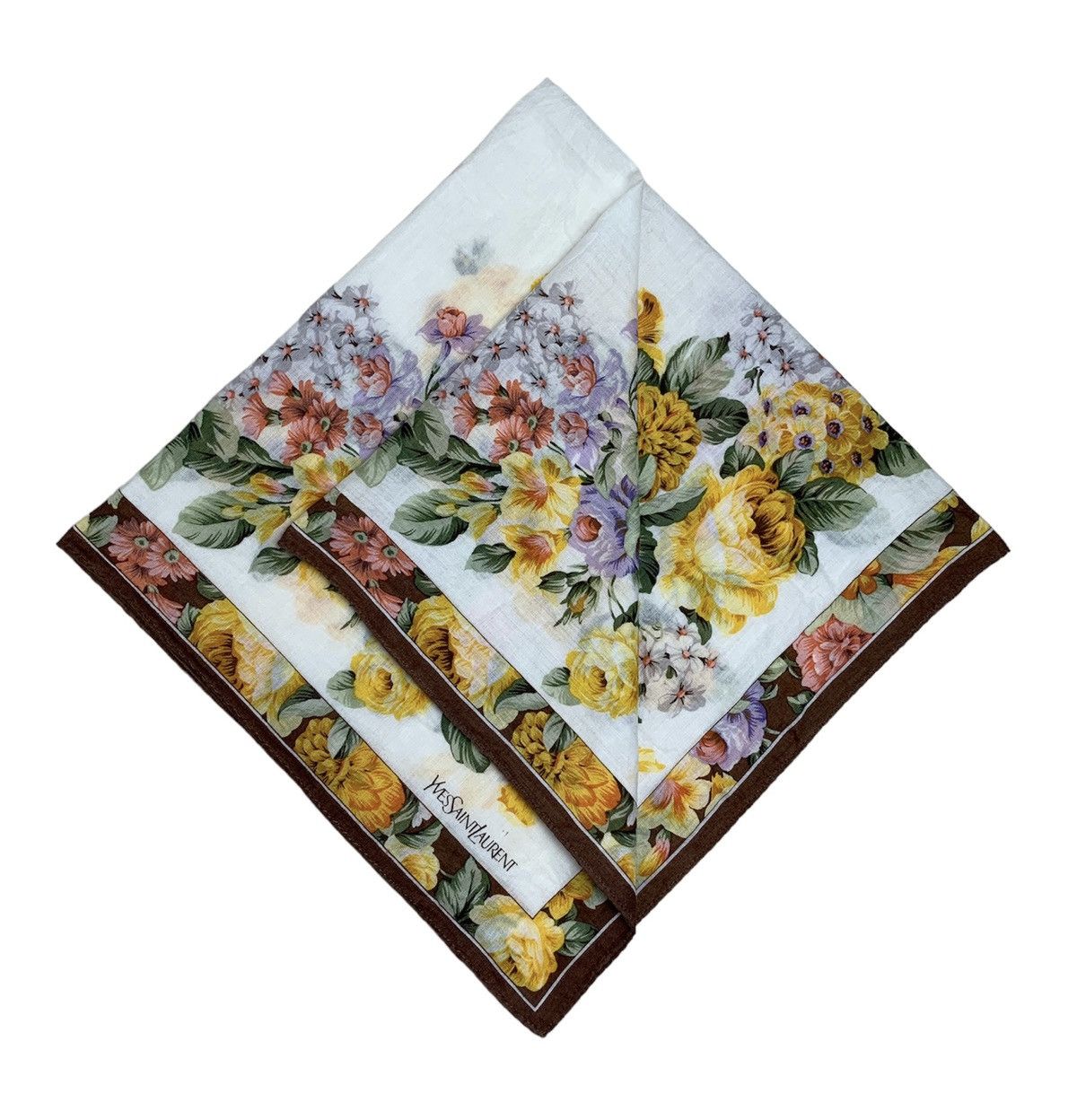 Yves Saint Laurent Yves Saint Laurent Handkerchief Pocketsquares Size ONE SIZE - 2 Thumbnail