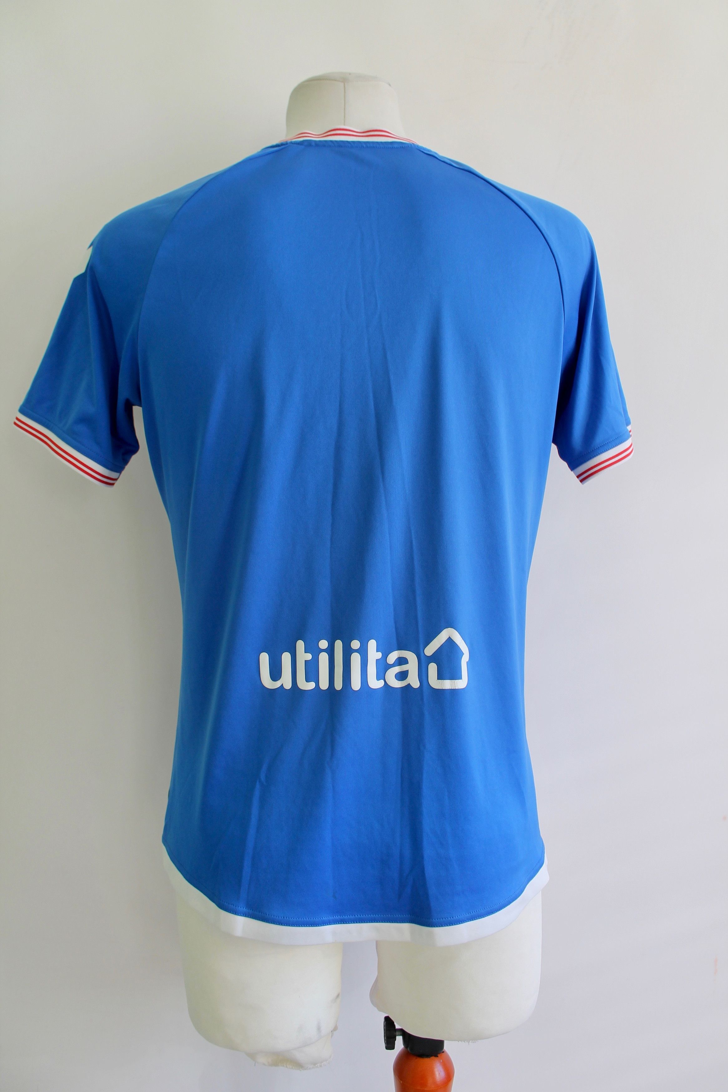 Hummel 2019 / 2020 Rangers Home Jersey Shirt Soccer Football Size US M / EU 48-50 / 2 - 5 Thumbnail