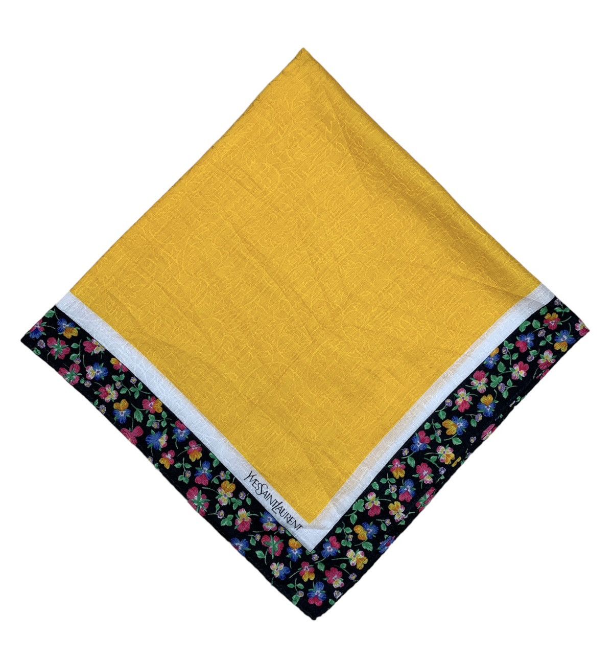 Designer Yves Saint Laurent Handkerchief Pocketsquares Size ONE SIZE - 1 Thumbnail