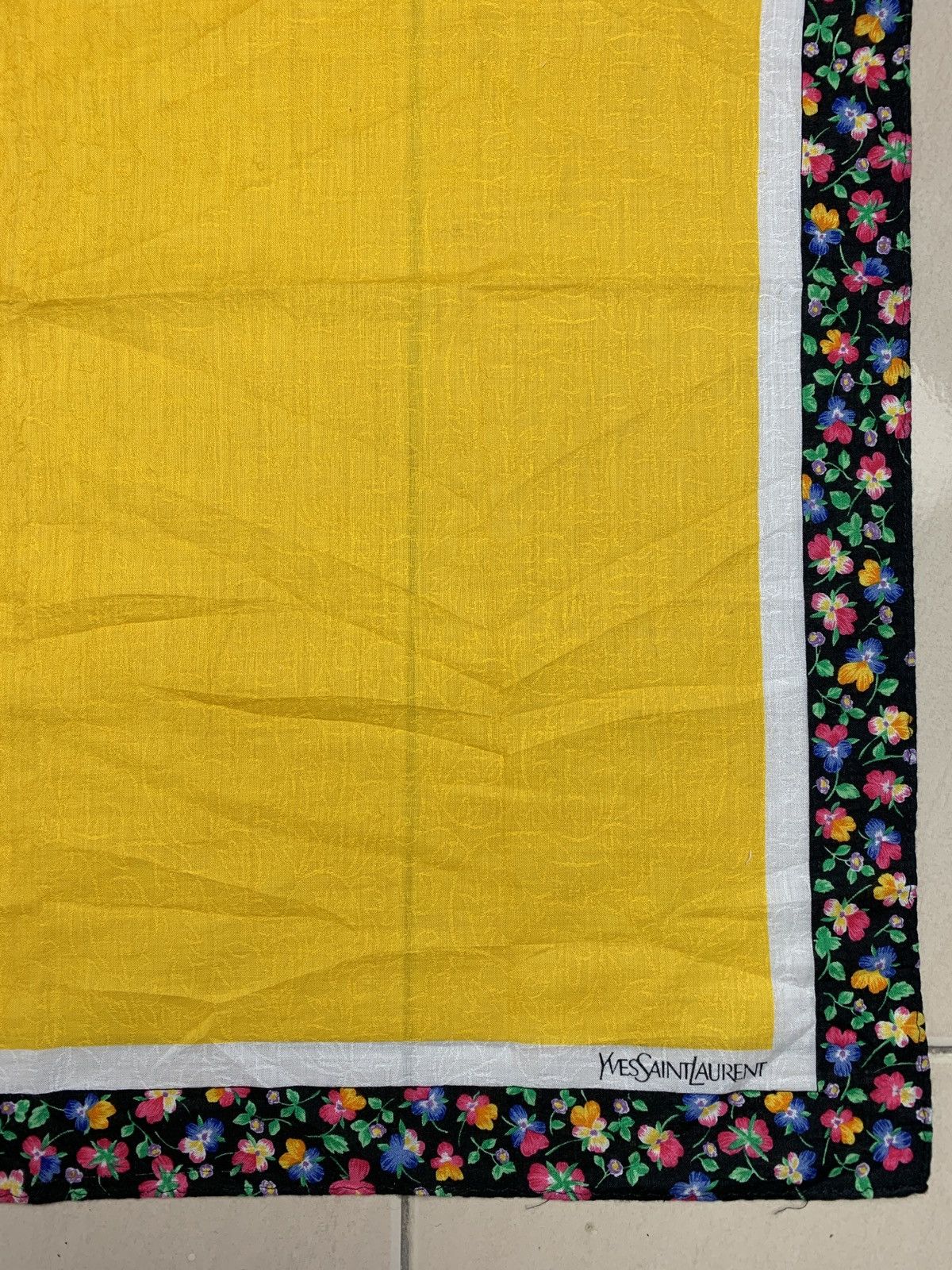 Designer Yves Saint Laurent Handkerchief Pocketsquares Size ONE SIZE - 4 Thumbnail