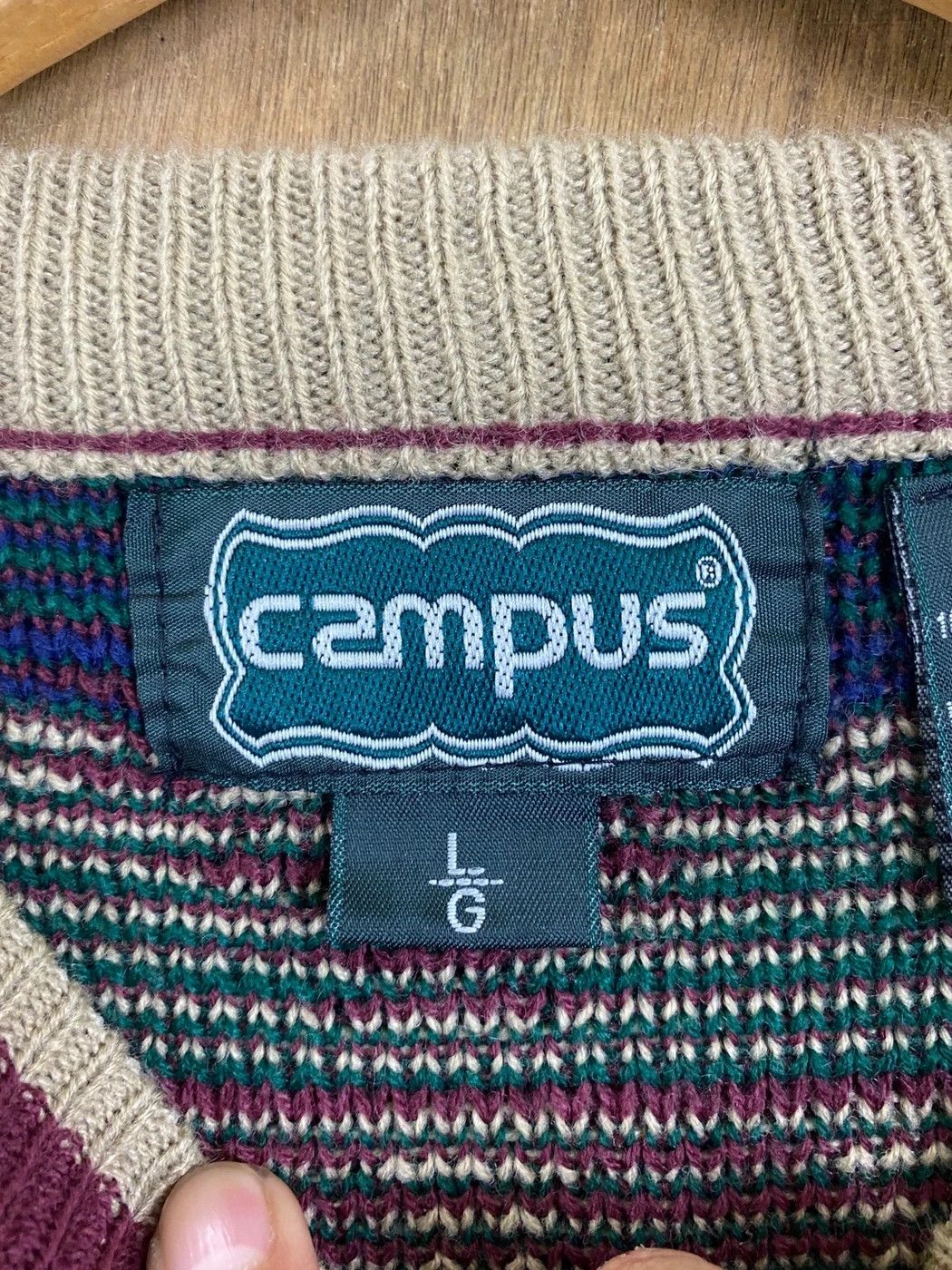 Homespun Knitwear Golf Campus Maroon Knit Sweaters #1604 Size US L / EU 52-54 / 3 - 5 Thumbnail