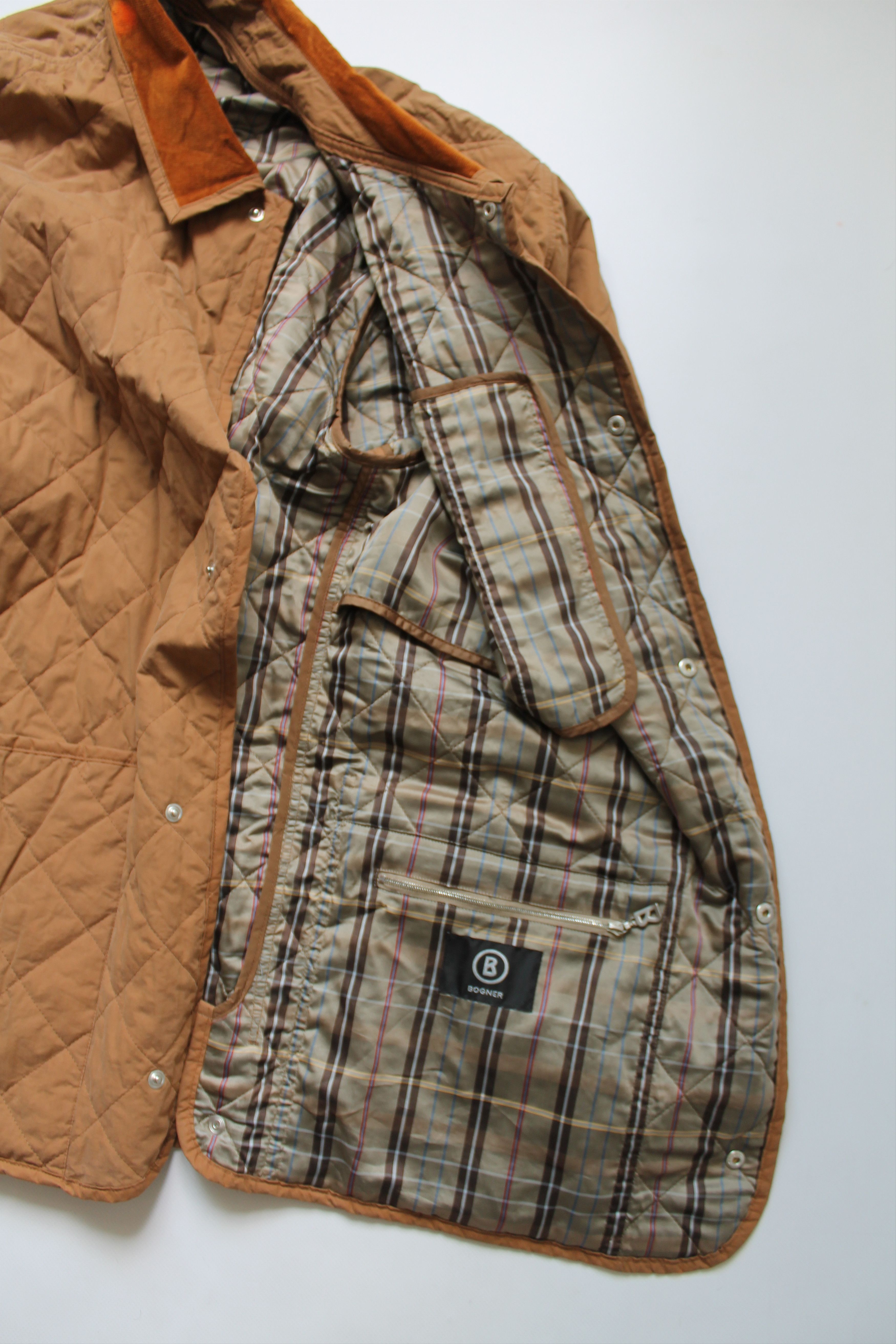 Bogner BOGNER Quilted Jacket Sand Jacket size XL - XXL Size US XL / EU 56 / 4 - 13 Thumbnail