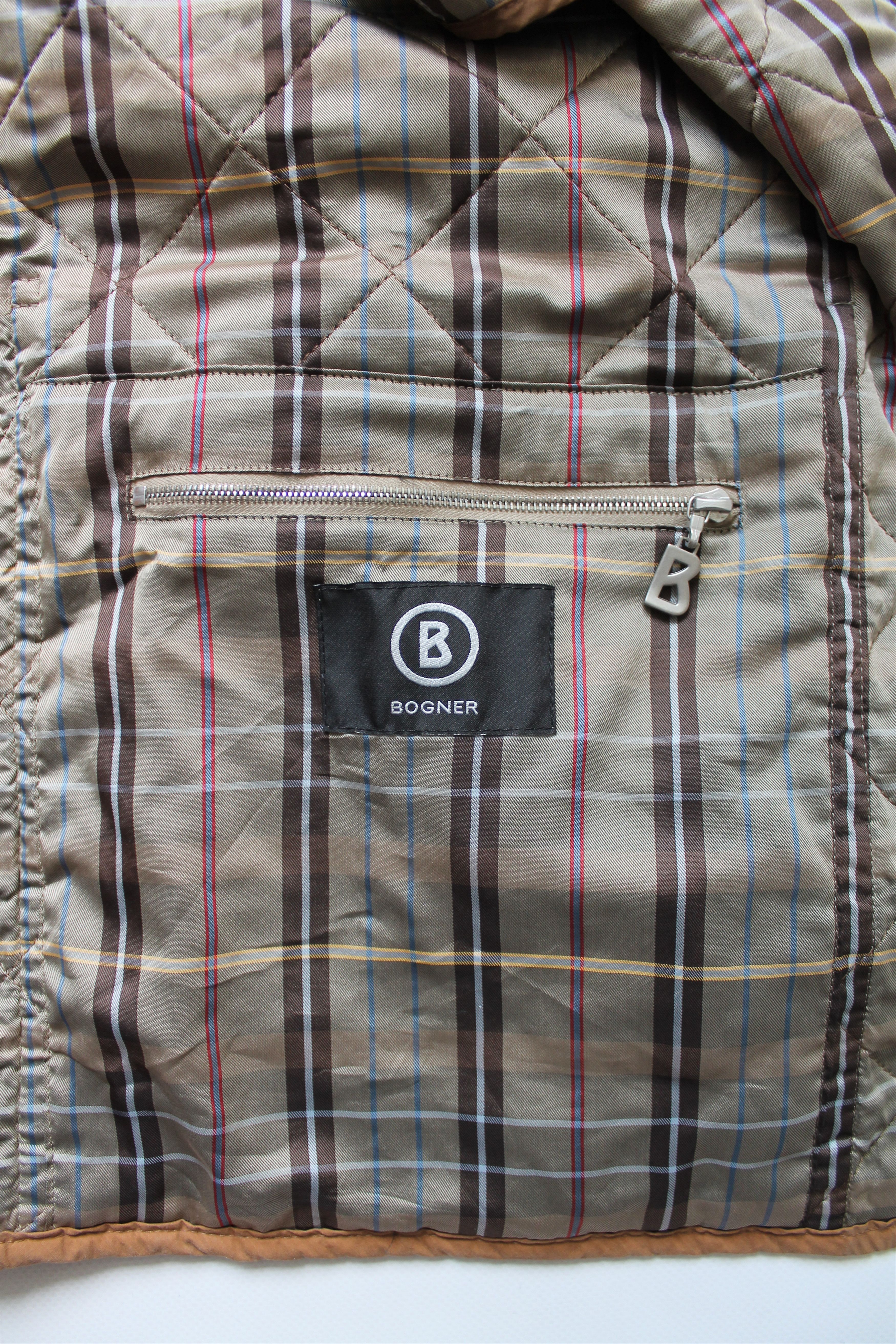 Bogner BOGNER Quilted Jacket Sand Jacket size XL - XXL Size US XL / EU 56 / 4 - 14 Thumbnail