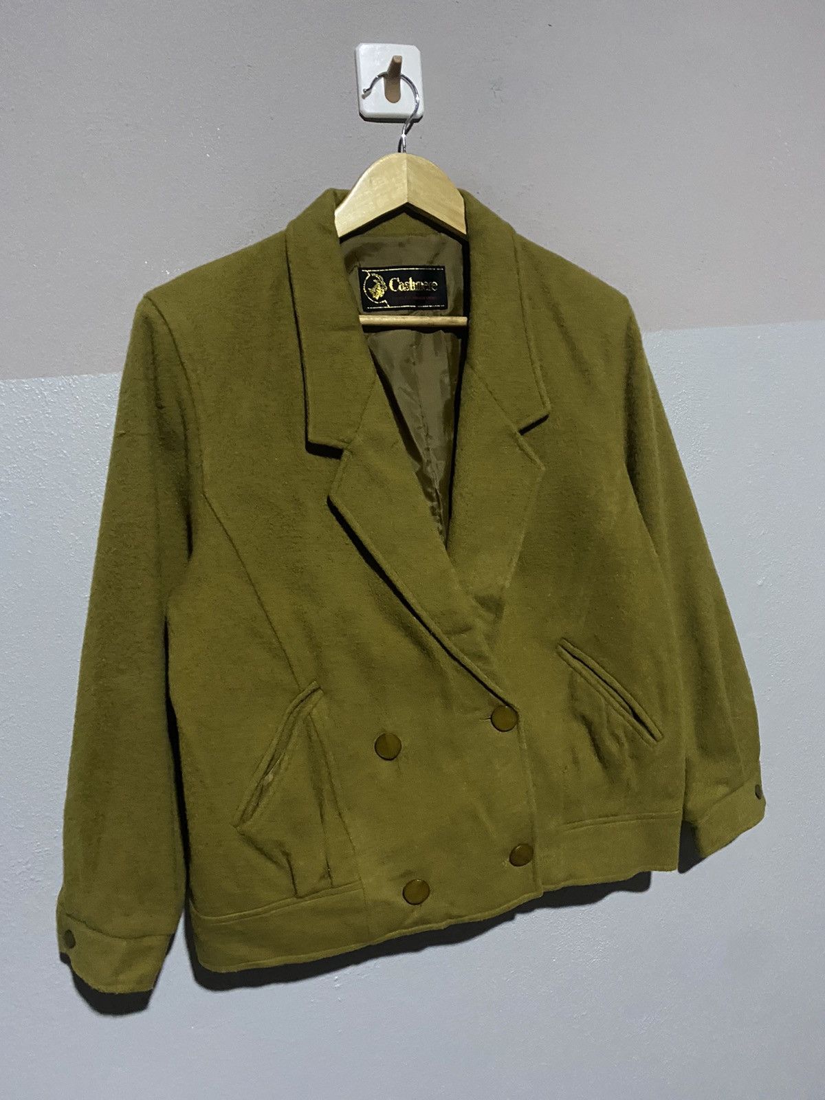 Japanese Brand × Vintage 🔥SALE🔥CASHMERE JACKET VINTAGE MADE IN JAPAN Size US M / EU 48-50 / 2 - 3 Thumbnail