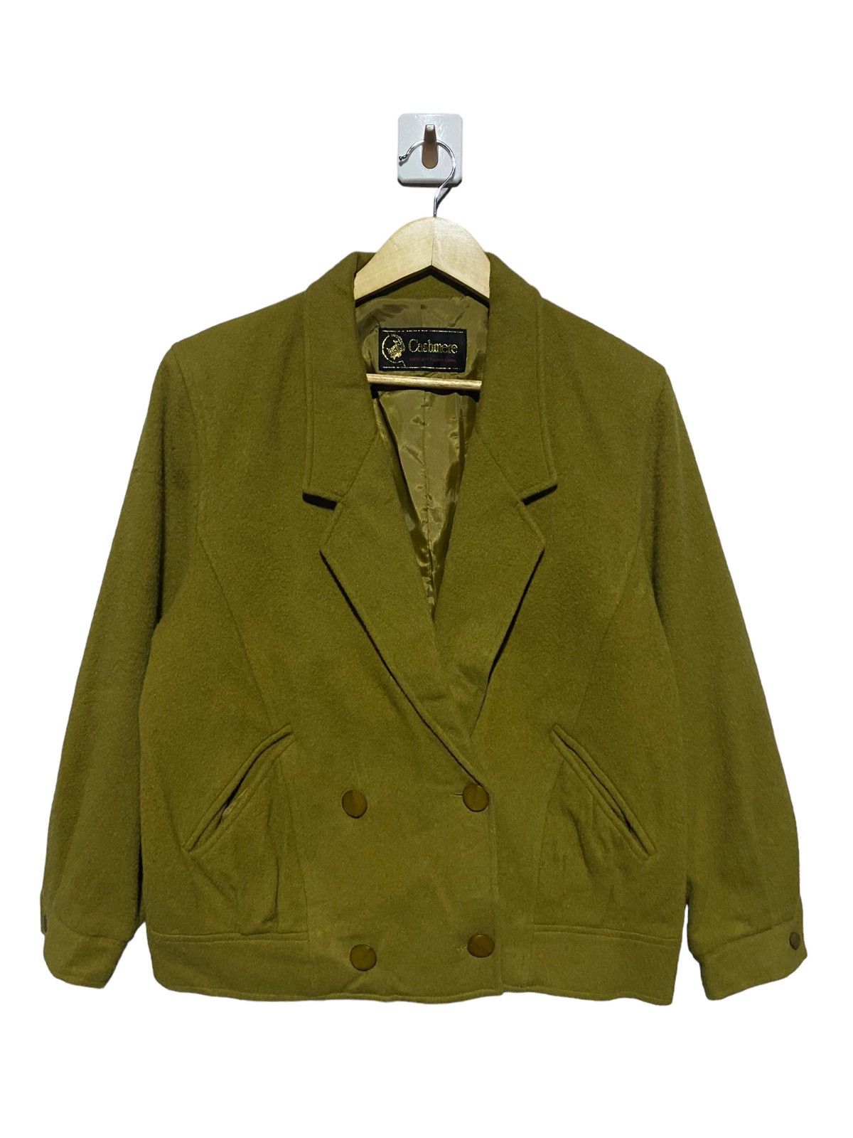 Japanese Brand × Vintage 🔥SALE🔥CASHMERE JACKET VINTAGE MADE IN JAPAN Size US M / EU 48-50 / 2 - 1 Thumbnail
