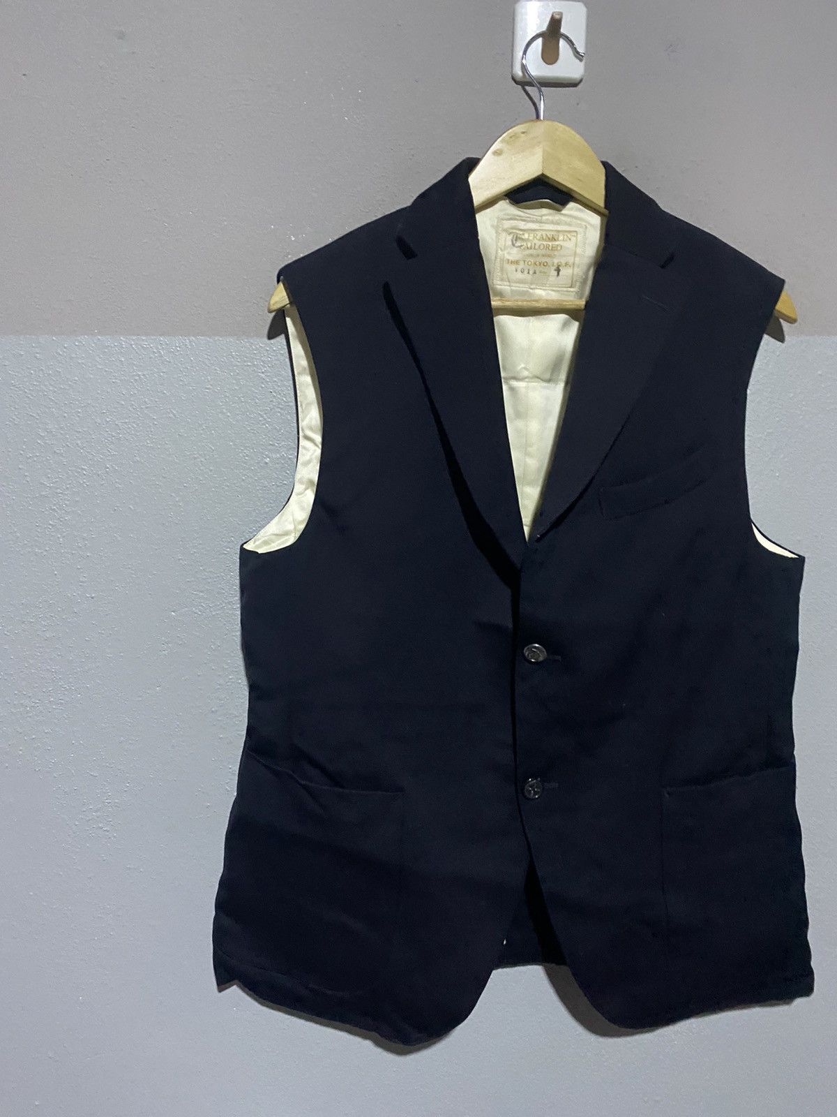 Japanese Brand 🔥SALE🔥THE FRANKLIN TAILORED MADE IN JAPAN VEST Size US L / EU 52-54 / 3 - 4 Thumbnail