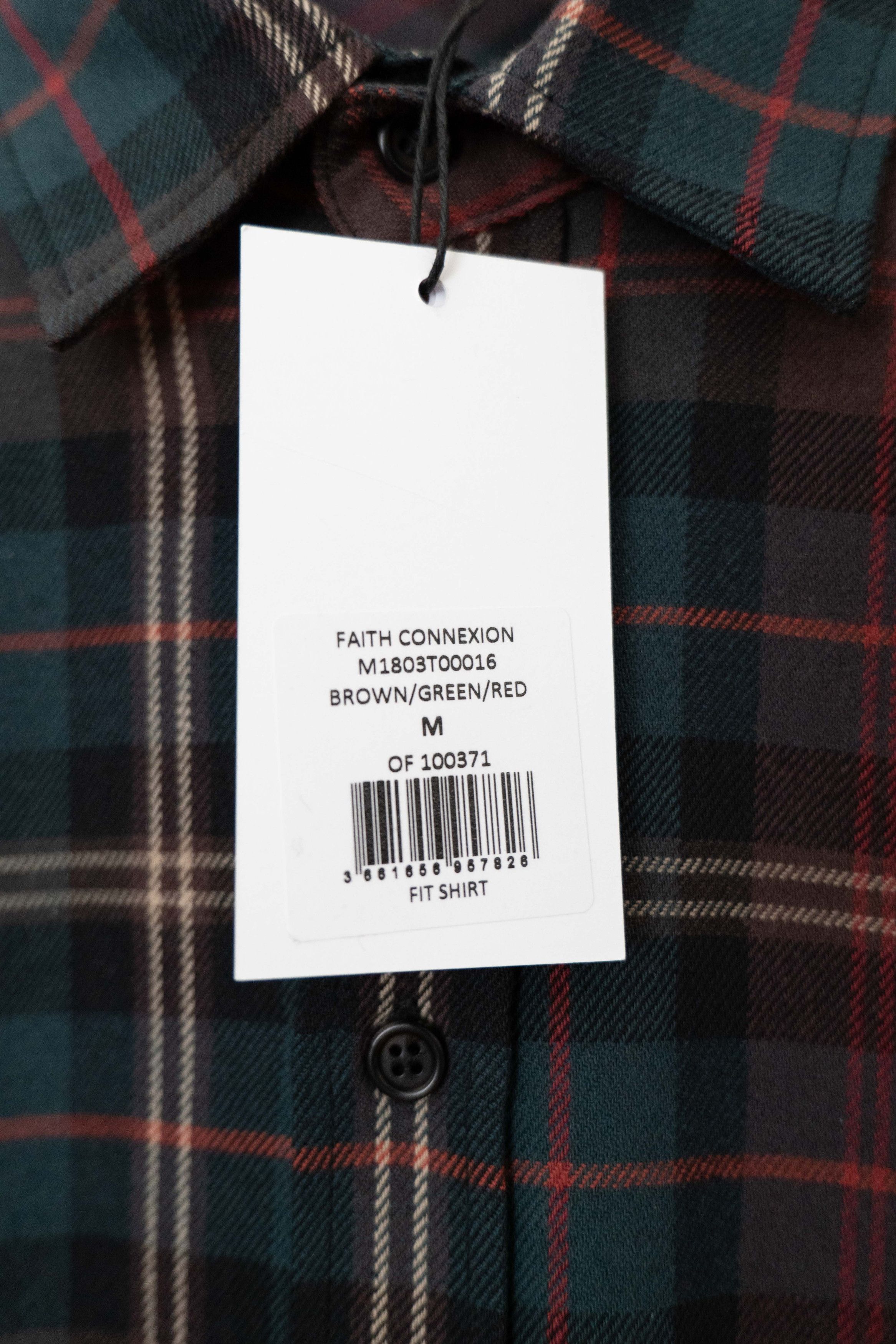 Faith Connexion wool and cotton plaid shirt Size US M / EU 48-50 / 2 - 7 Thumbnail