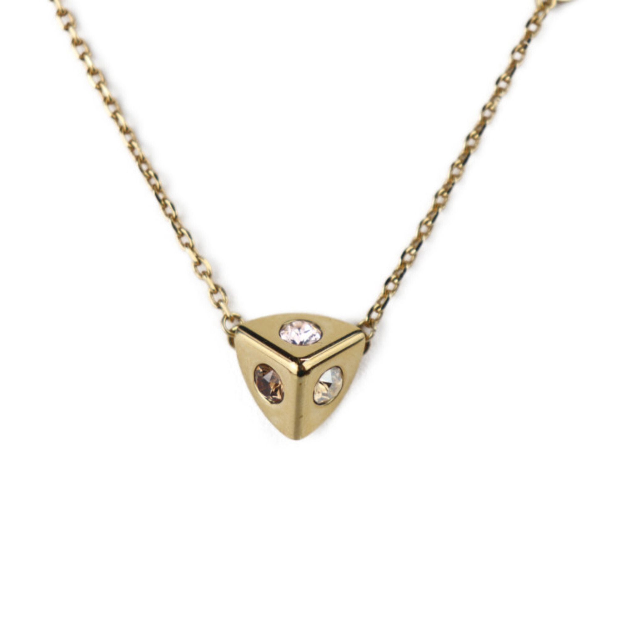 Louis Vuitton Pendentif Monogram Idylle Q93281 Pink Gold (18K) Diamond  Women's Fashion Pendant Necklace (Pink Gold)
