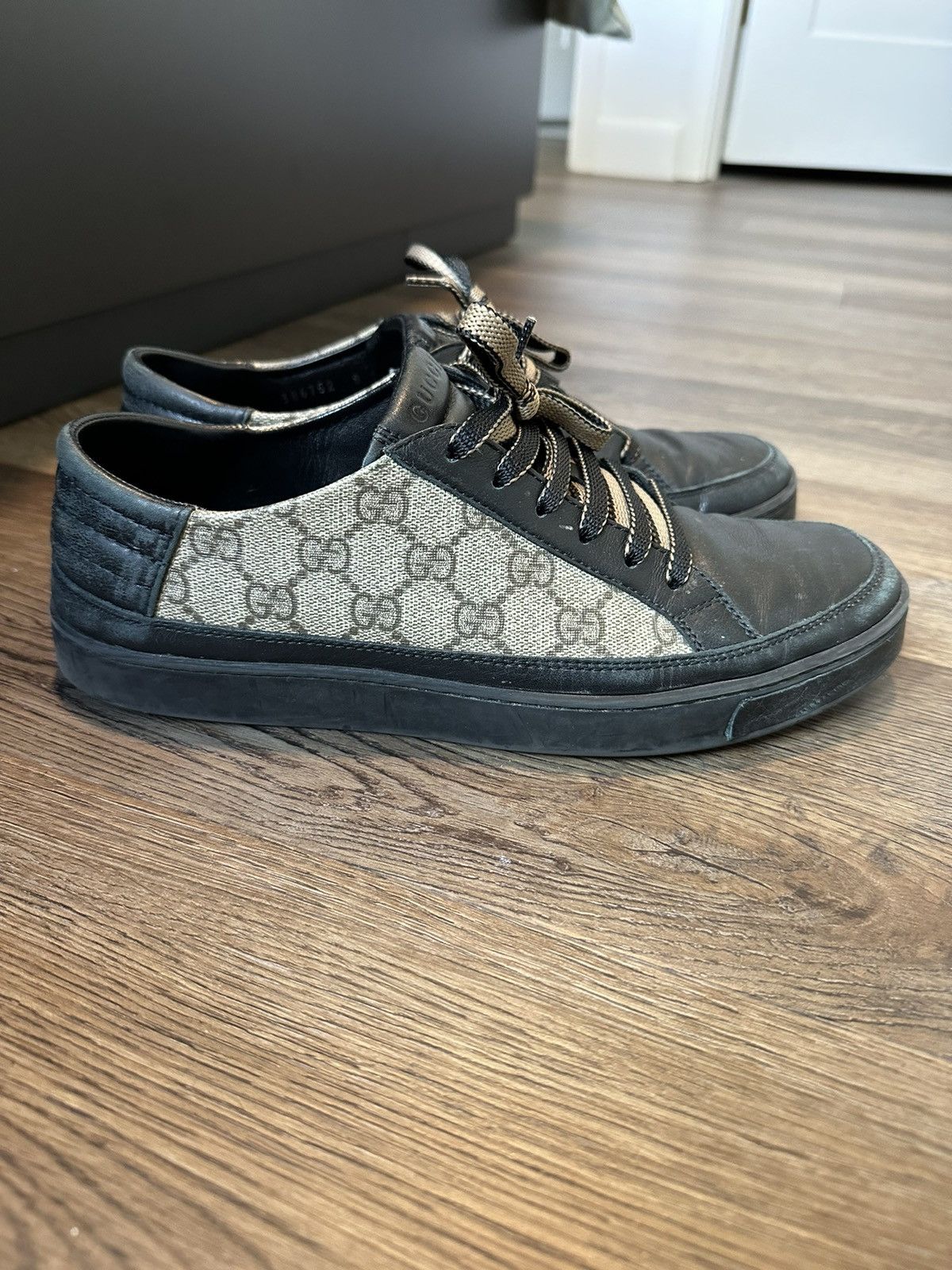 Gucci Black Gucci sneakers Size US 8 / EU 41 - 3 Thumbnail