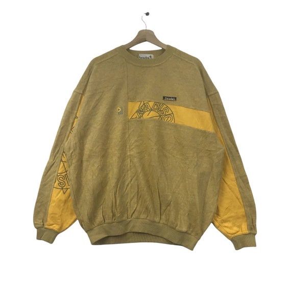 Vtg PARADISO GOLF TENNIS Embroidery Tactical Sweatshirt