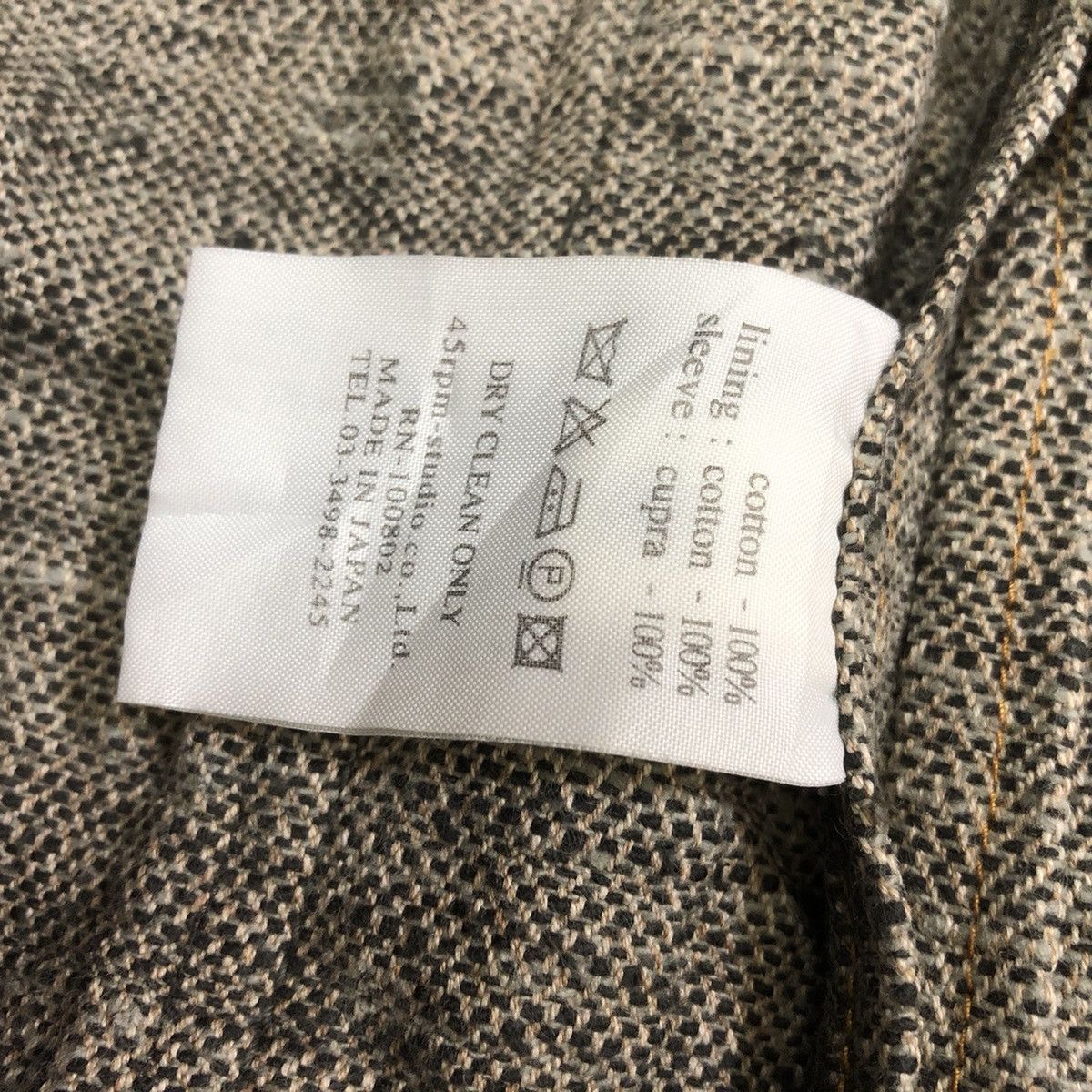45rpm × Japanese Brand 45 RPM Heavy Cotton Canvas Style Jacket Nice Design Size US L / EU 52-54 / 3 - 12 Thumbnail