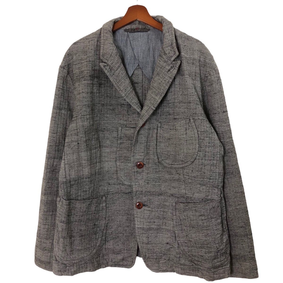 45rpm × Japanese Brand 45 RPM Heavy Cotton Canvas Style Jacket Nice Design Size US L / EU 52-54 / 3 - 2 Thumbnail