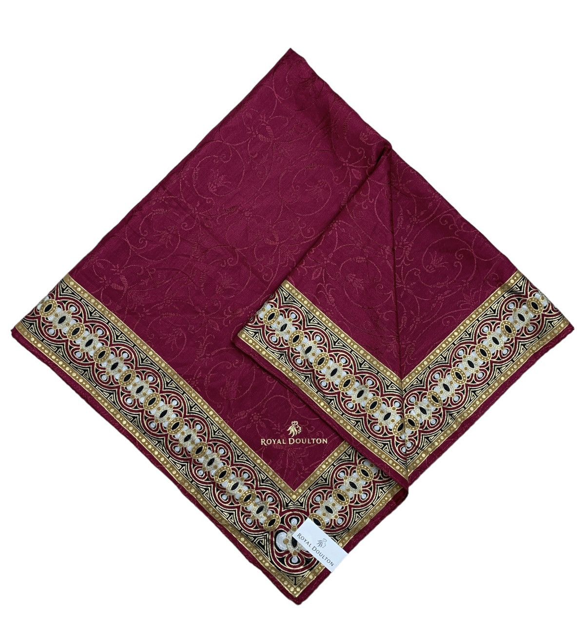 Designer Royal Doulton Handkerchief Pocketsquares Size ONE SIZE - 2 Thumbnail