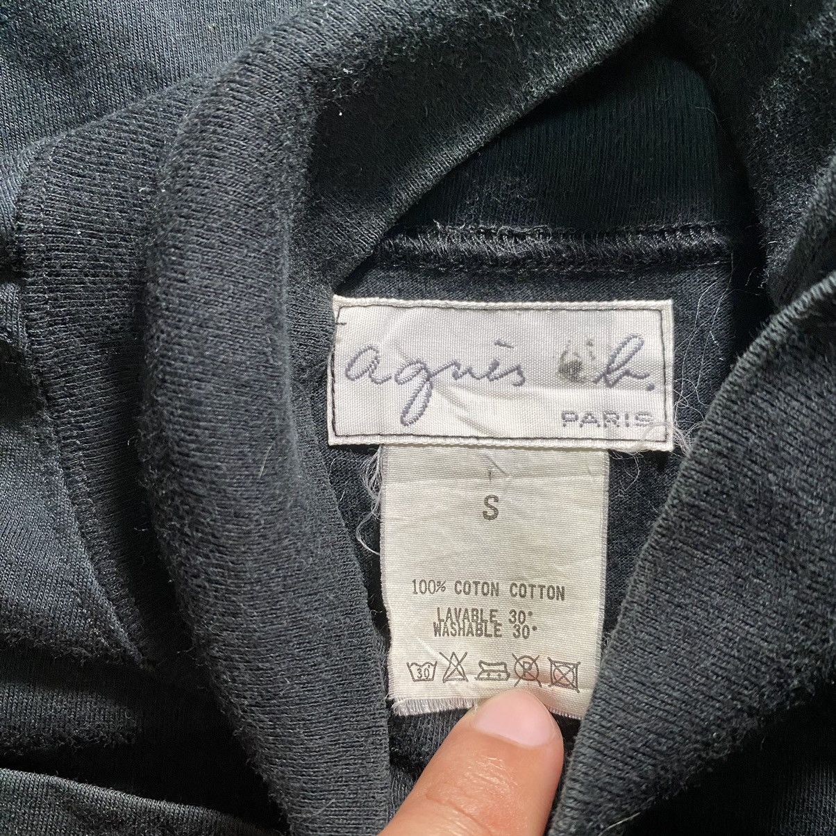 agnes b. Vintage Agnes B. Turtle neck shirt Size S / US 4 / IT 40 - 3 Thumbnail